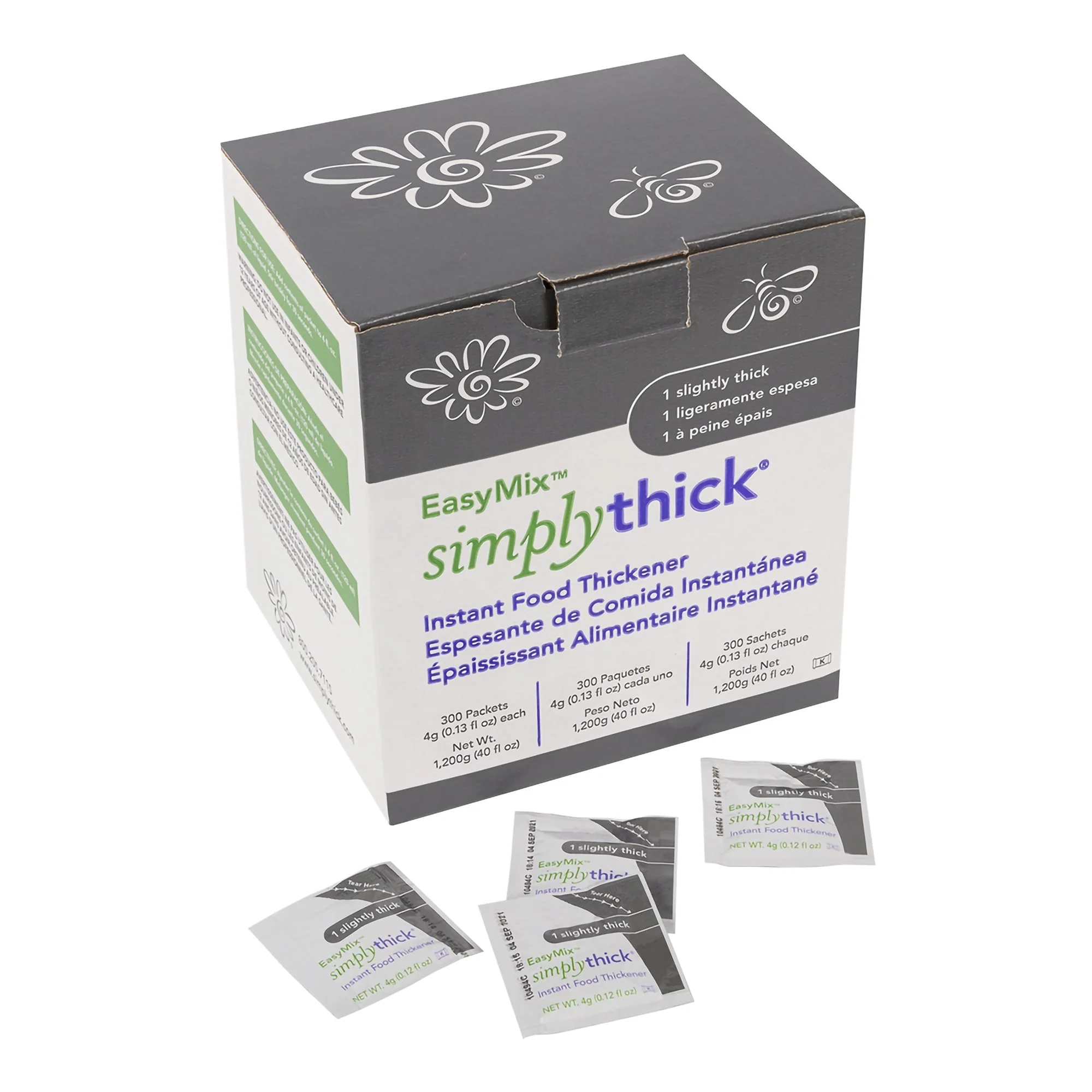 Simply Thick SimplyThick Food Thickener, 4-gram Packet (300/BX) - Image 3