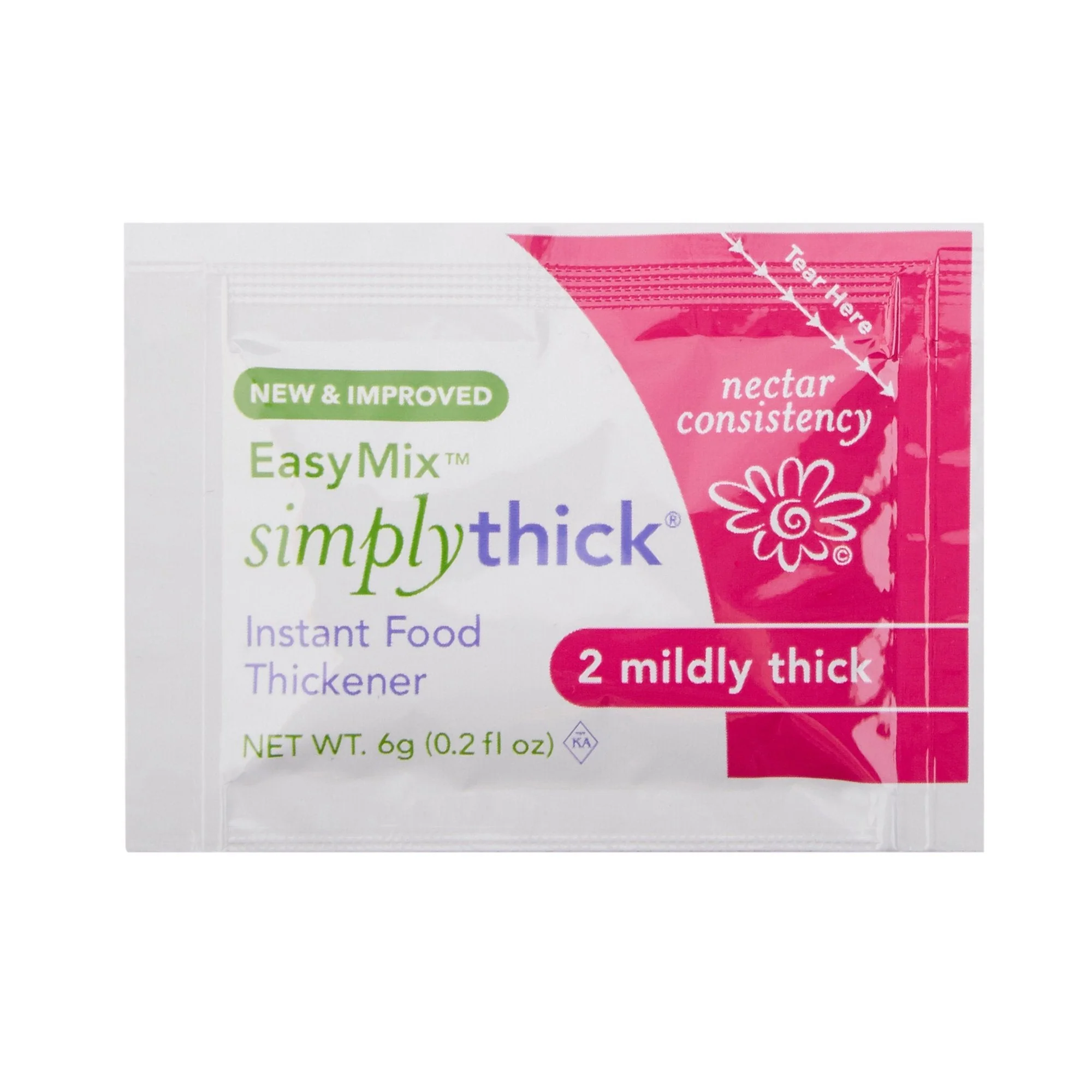 Simply Thick EasyMix SimplyThick Nectar Consistency Instant Food and Beverage Thickener (200/BX) - Image 3