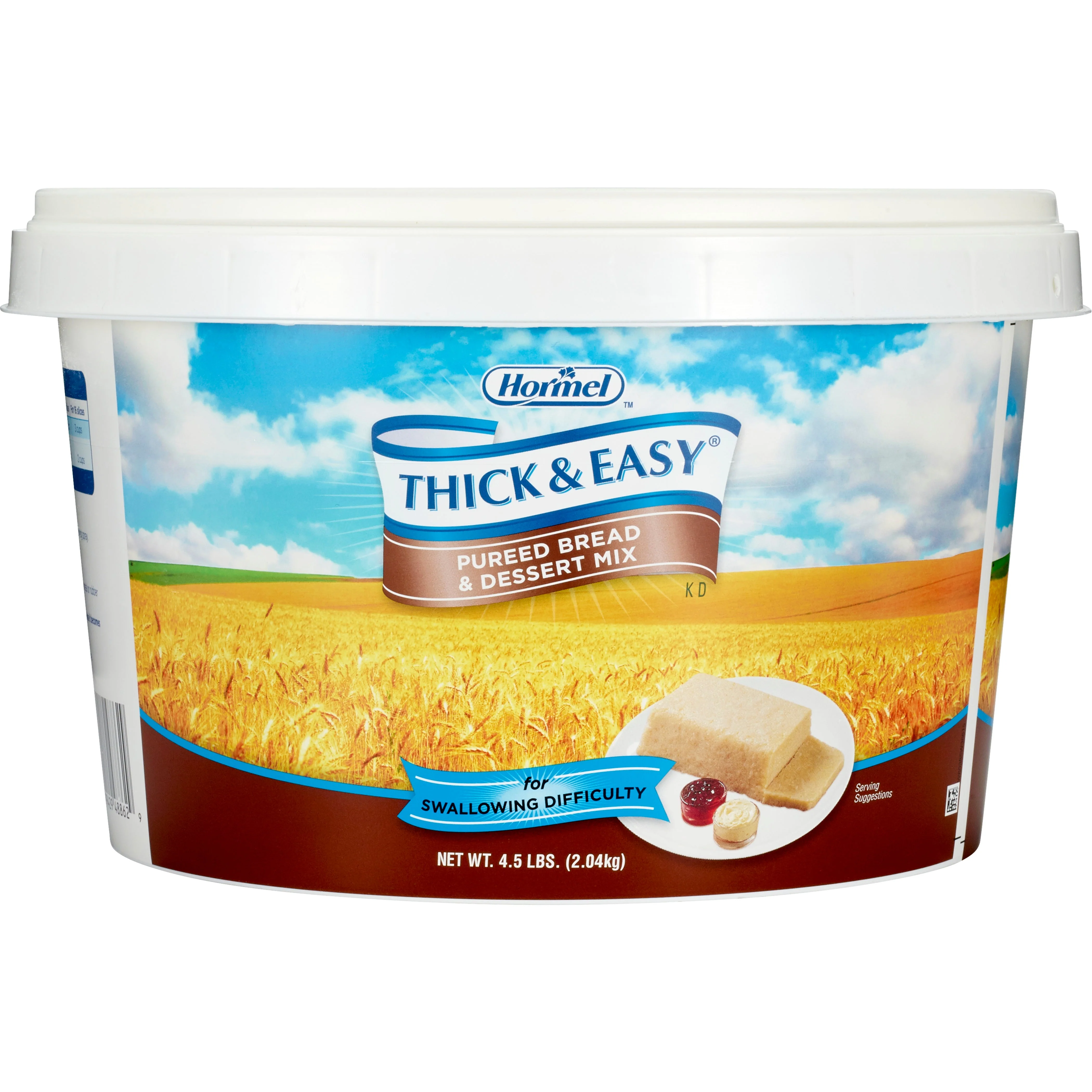 Lyons Magnus LLC Thick & Easy Ready to Mix Puree Bread Mix, 4.5 lb. Tub (2/CS)