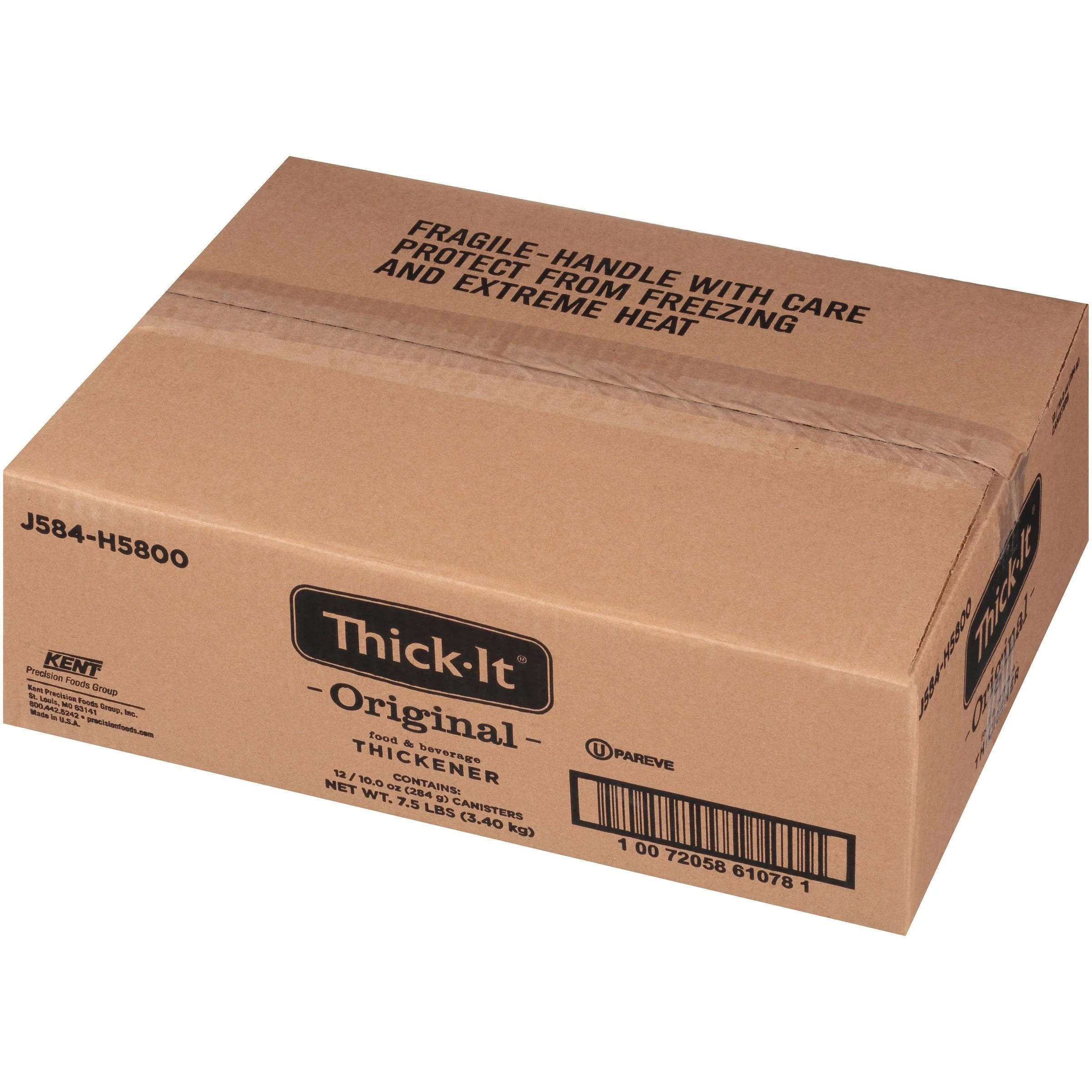 Kent Precision Foods Thick-It Ready to Use Original Food & Beverage Thickener, 10 oz. Canister (12/CS) - Image 5