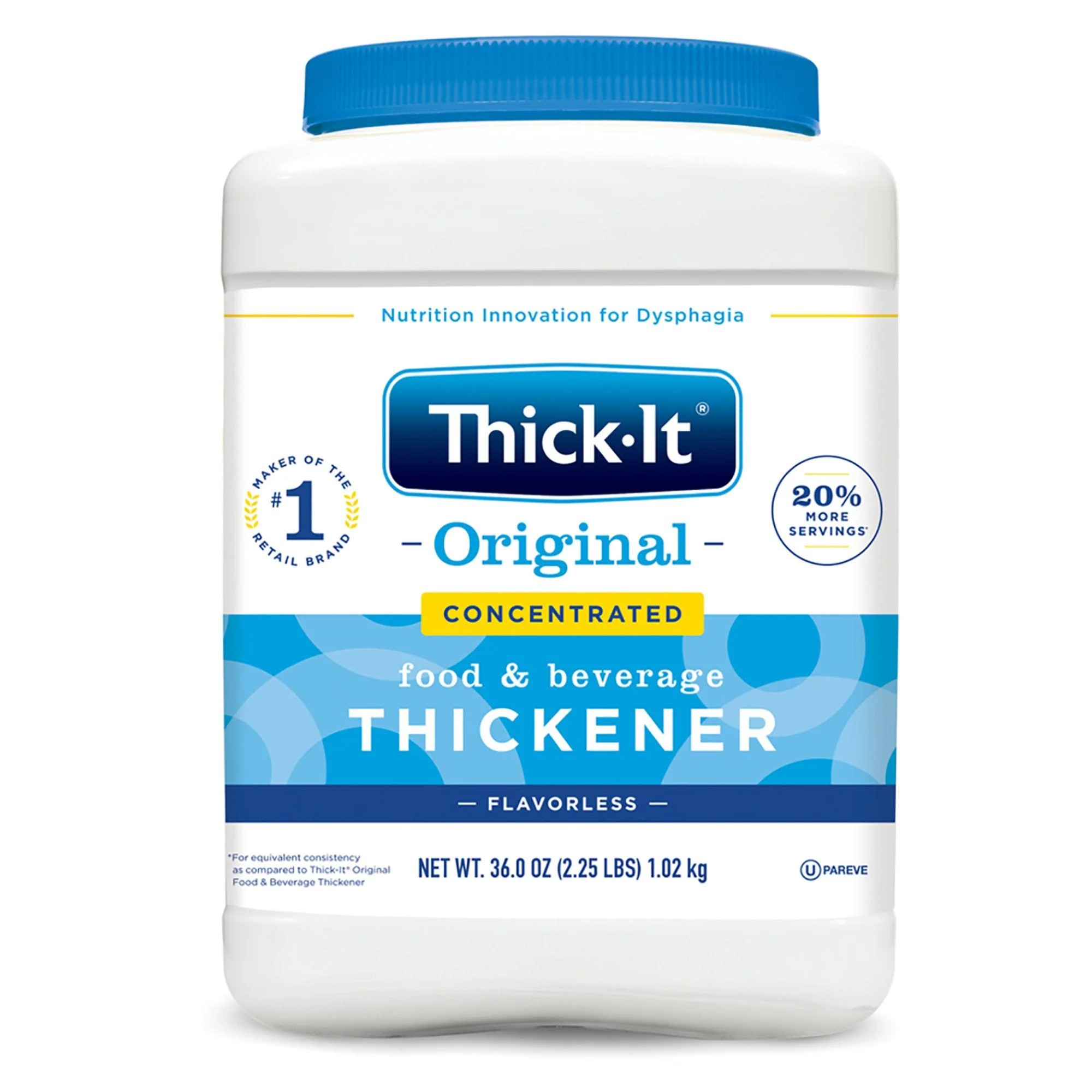 Kent Precision Foods Thick-It Original Concentrated Food & Beverage Thickener, 10 oz. Canister (12/CS) - Image 2
