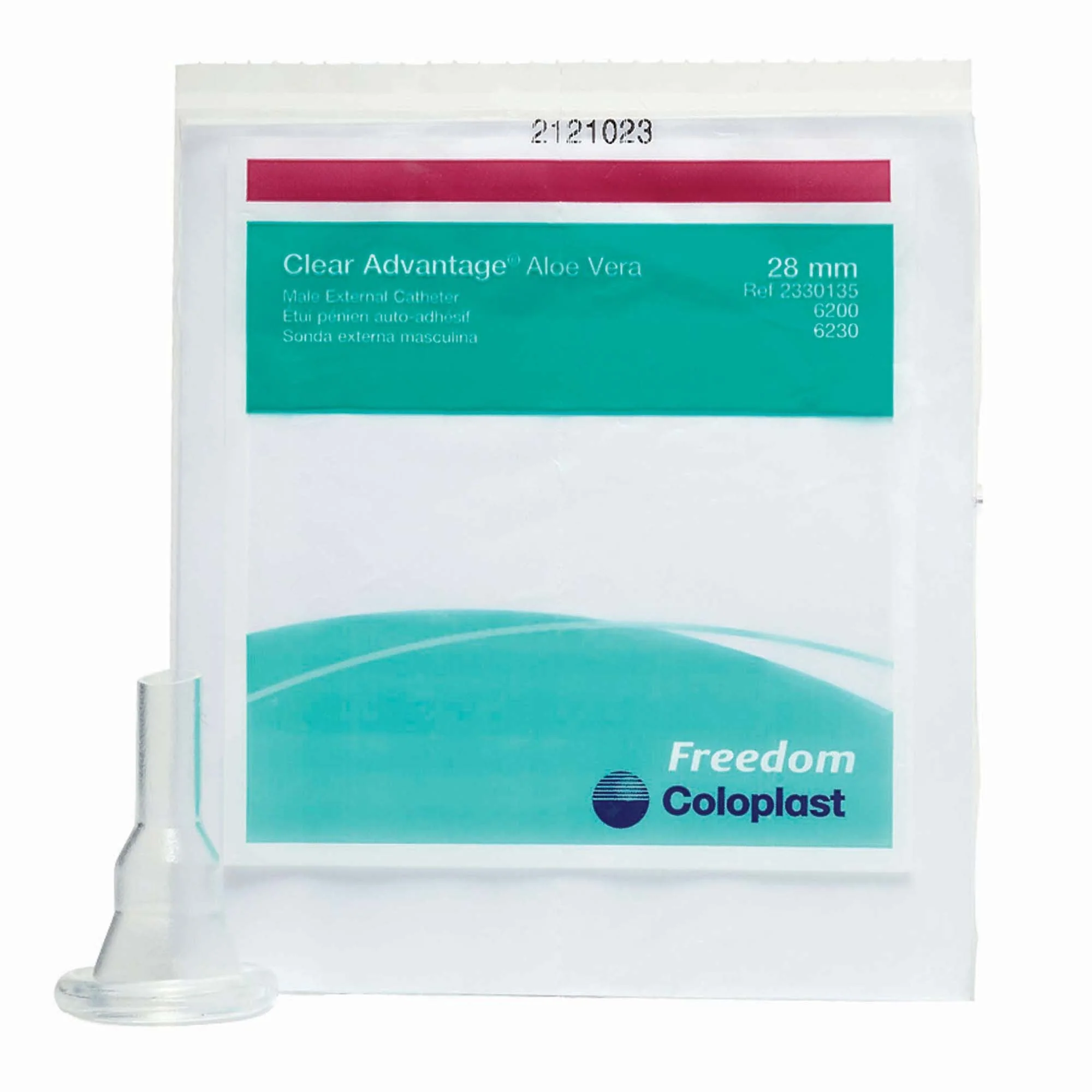 Coloplast Coloplast Freedom Clear SS Male External Catheter, Large (100/BX)
