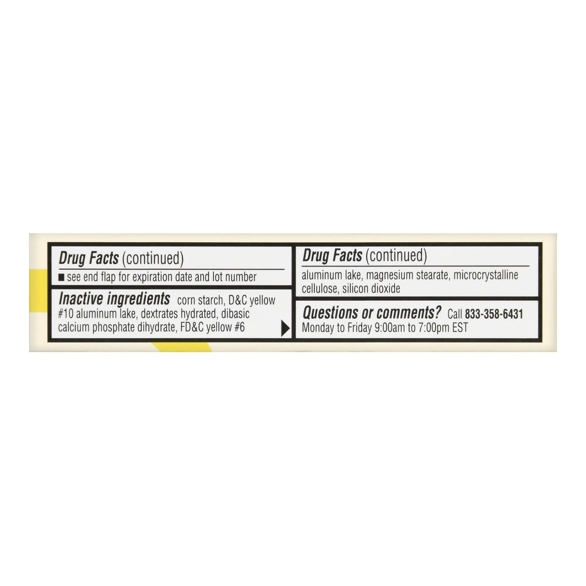 McKesson Brand Foster & Thrive Stay Awake Caffeine 200 mg Tablets - Image 3