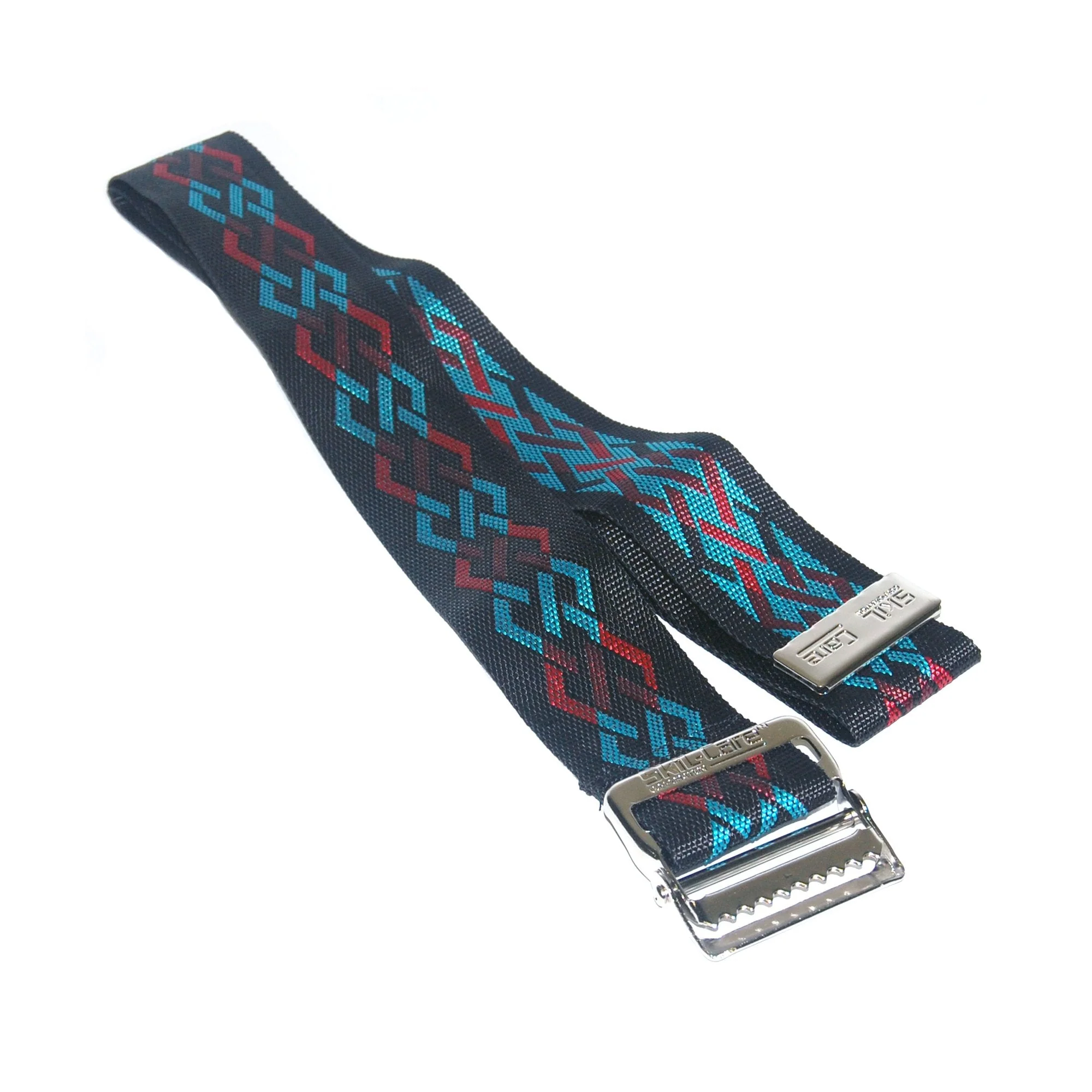 Skil-Care SkiL-Care Nylon Gait Belt with Metal Buckle, Geo-Pattern A