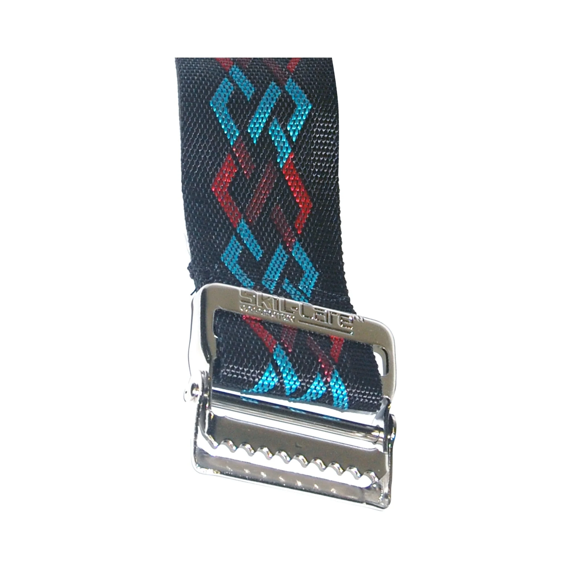 Skil-Care SkiL-Care Nylon Gait Belt with Metal Buckle, Geo-Pattern A - Image 3