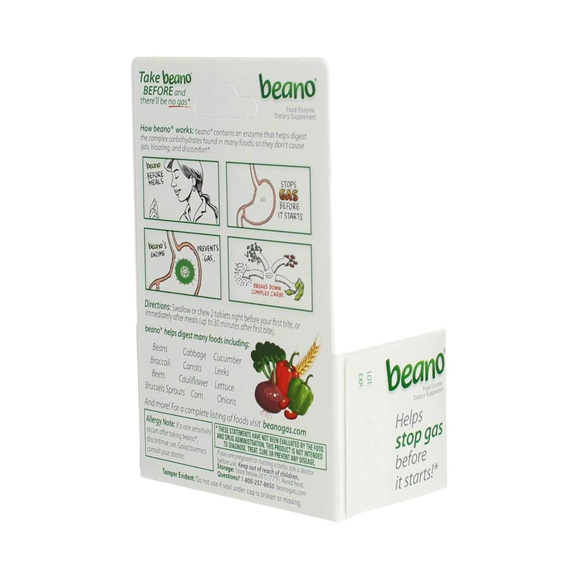 Medtech Laboratories Beano Food Enzyme Tablets, Extra Strength - Image 2