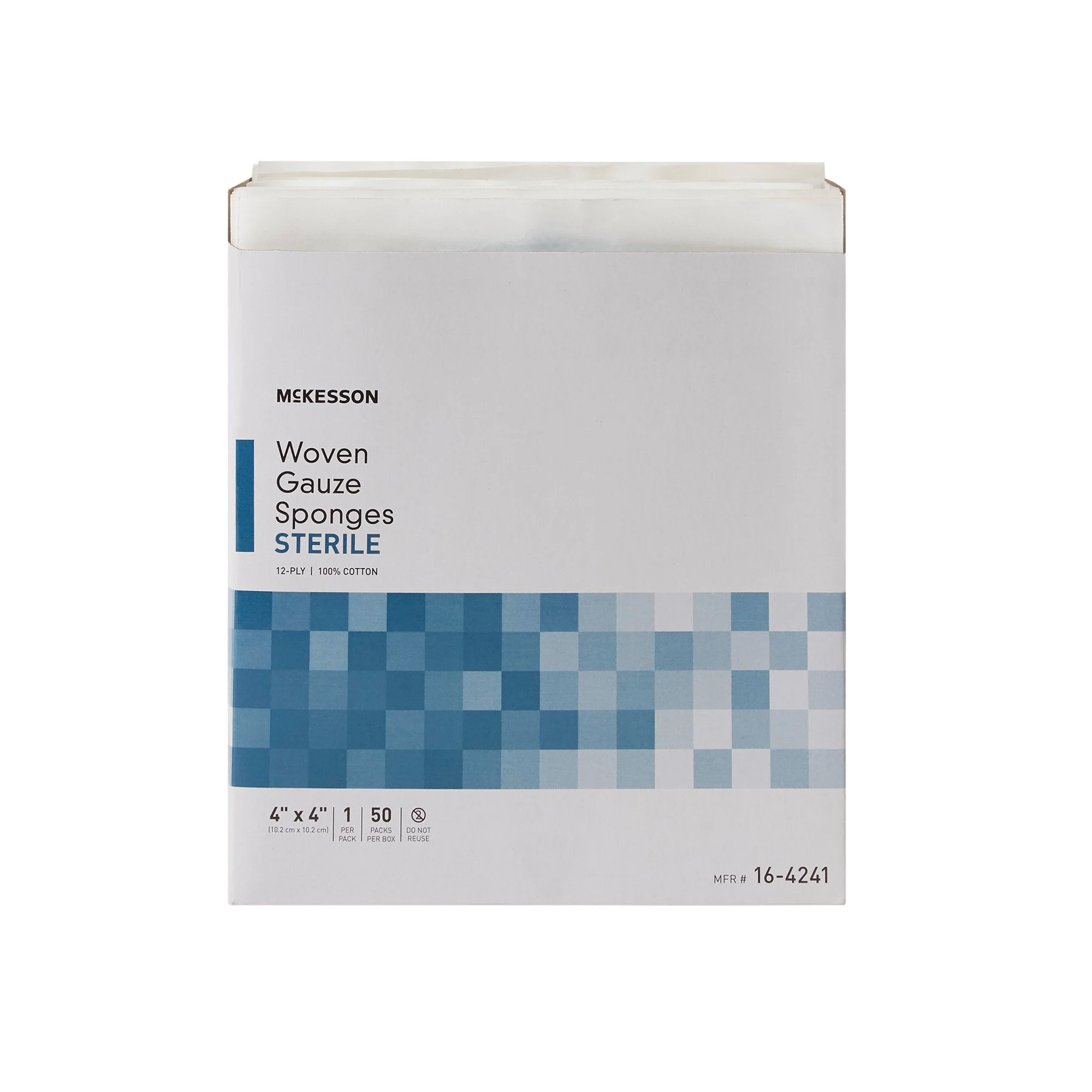 McKesson Brand McKesson Sterile Gauze Sponge, 4 x 4 Inch, 12-Ply (1200/CS) - Image 3