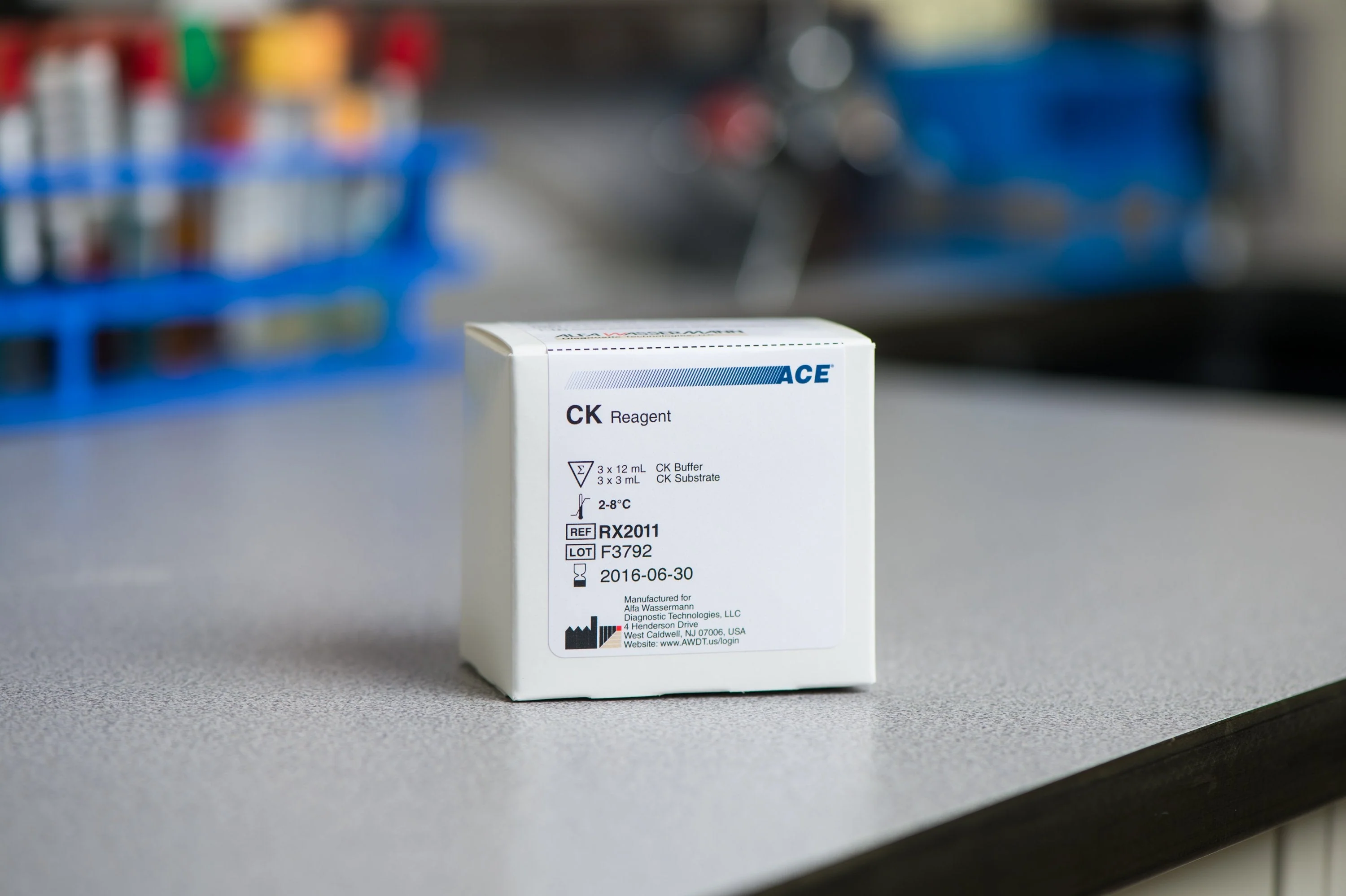 General Chemistry Reagent Creatine Kinase (CK) For Nexct / Vetex Chemistry Analyzers 300 Tests