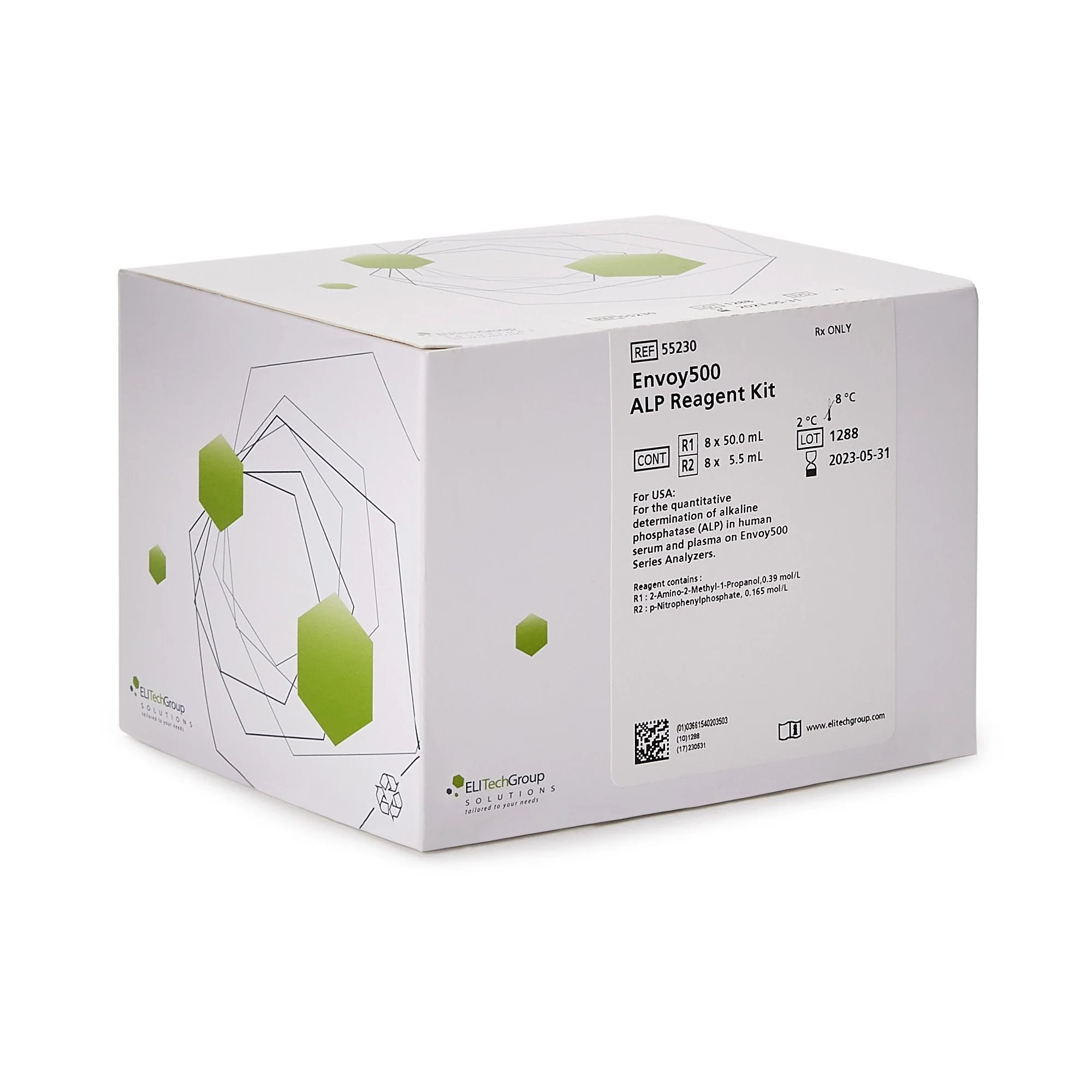 Clinical Diagnostic Solutions Envoy 500 General Chemistry Reagent for Envoy 500 Chemistry System, ALP test (1200/KT) - Image 2