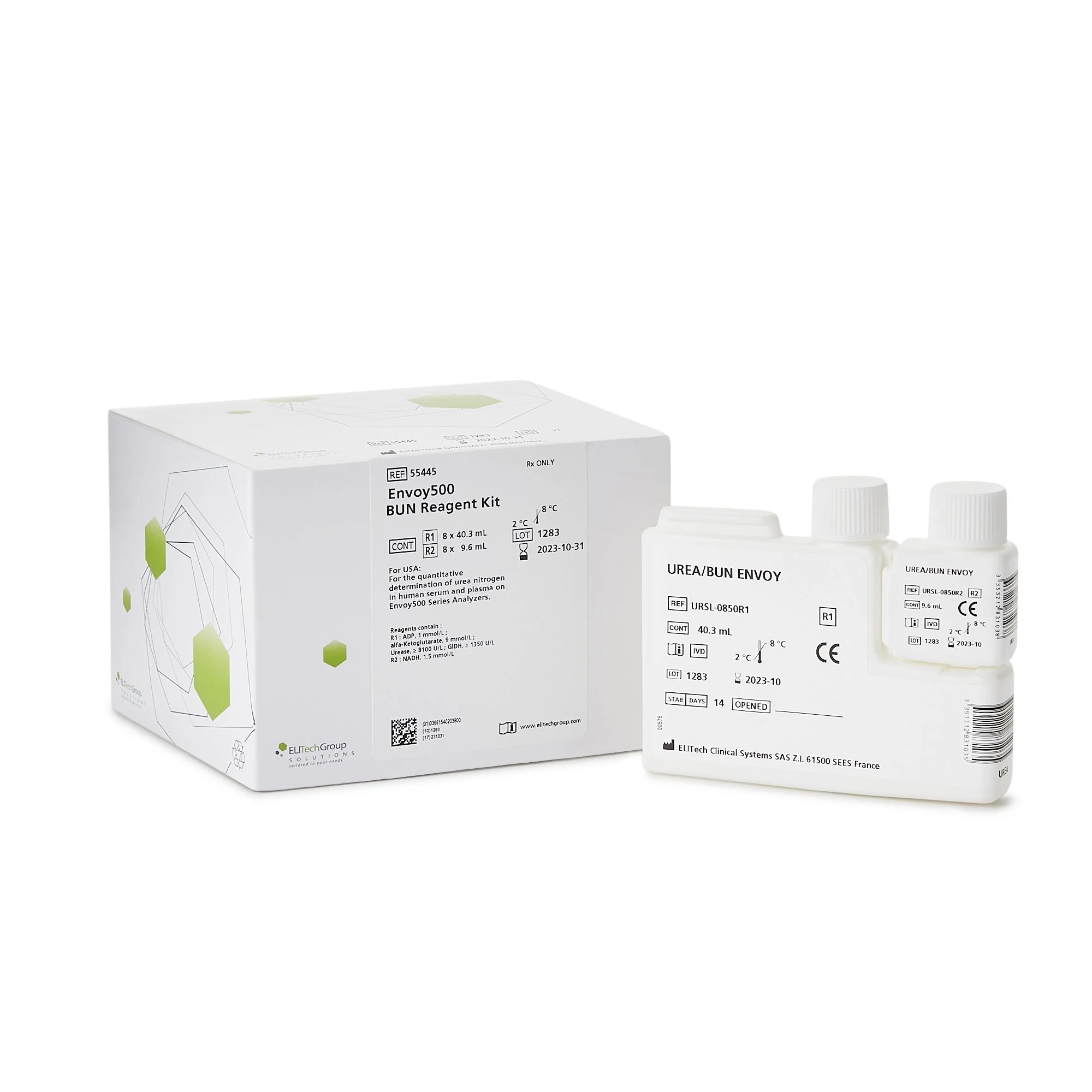 Clinical Diagnostic Solutions Envoy General Chemistry Reagent, BUN test (1200/KT)