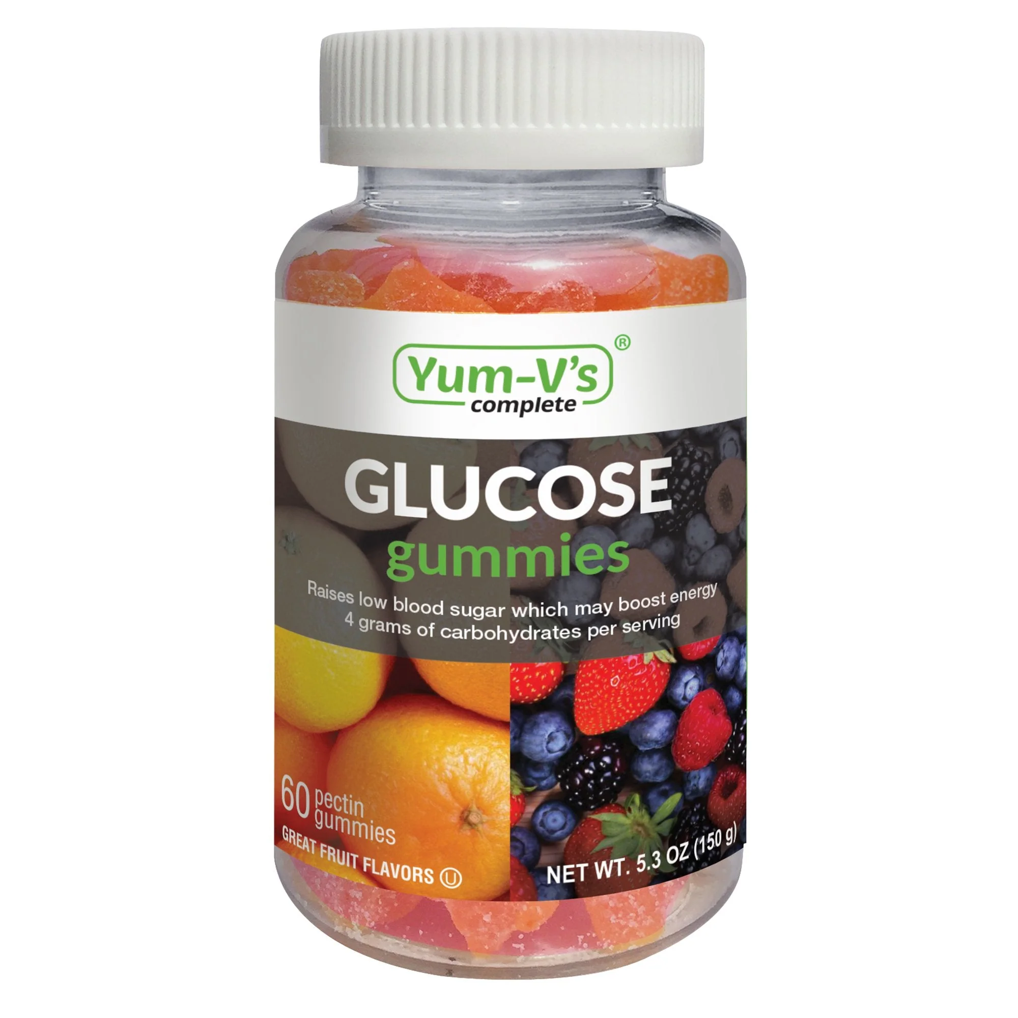 Geri-Care YumVs Complete Glucose Gummies for Diabetics (12/CS)