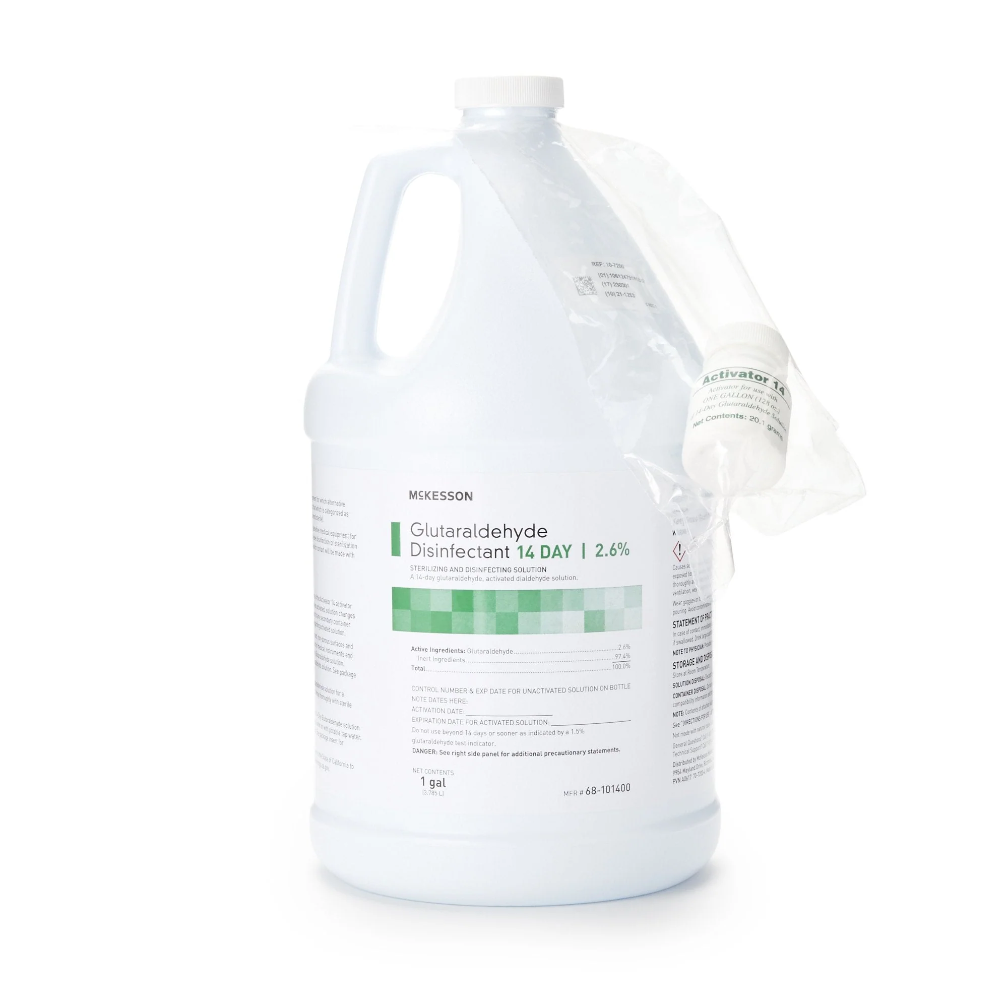 McKesson Brand McKesson Glutaraldehyde High Level Disinfectant, 1-gallon Jug (4/CS)