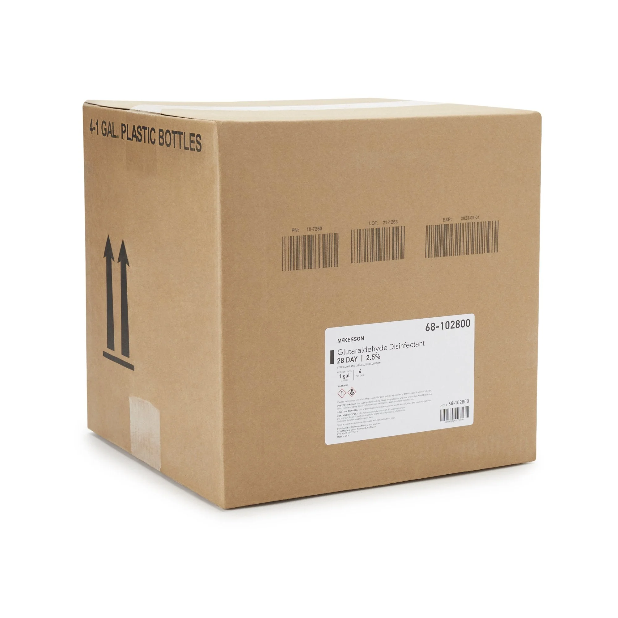 McKesson Brand McKesson Glutaraldehyde High Level Disinfectant, 1-gallon Jug (4/CS) - Image 4