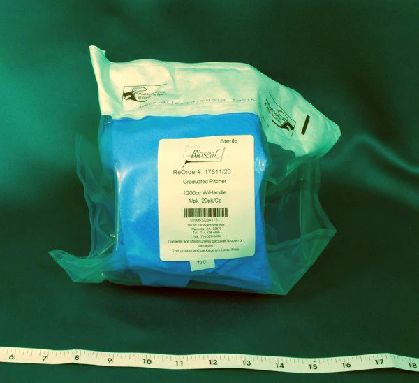 Bioseal Bioseal Translucent Graduated Pitcher, 1,200 mL (20/CS)