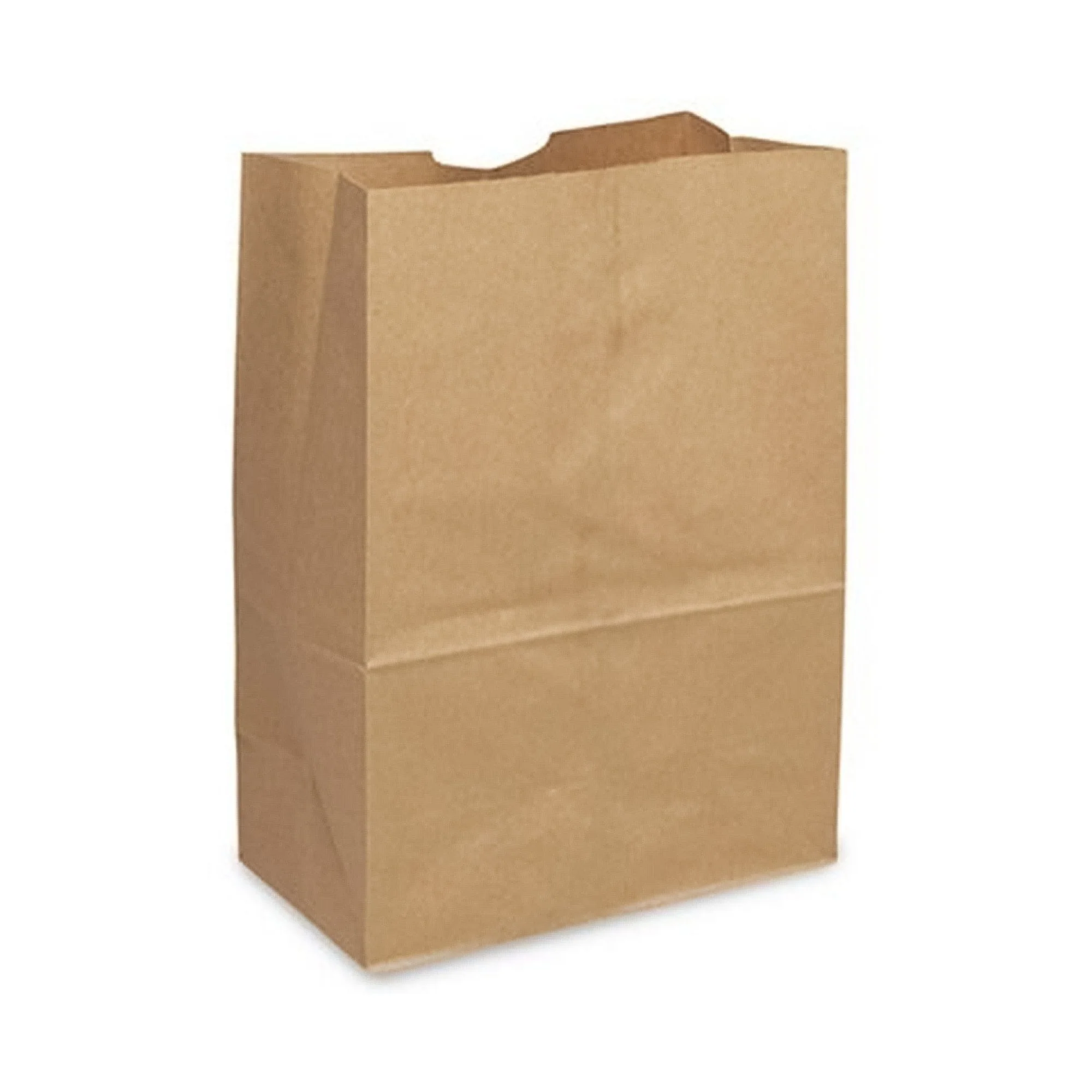 Essendant Co/United Stationers Brown Kraft Paper Grocery Bag, 7 x 12 x 17 Inch (500/PK)