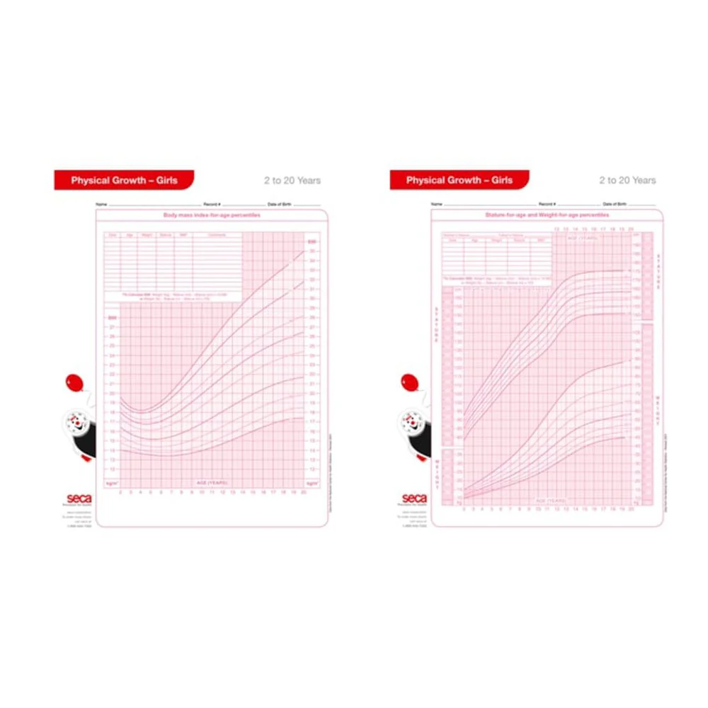 Seca Seca Growth Chart (100/PK)