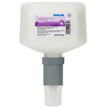 Ecolab Hand and Body Moisturizer Ecolab 750 mL Dispenser Refill Bottle Unscented Lotion (6/CS)