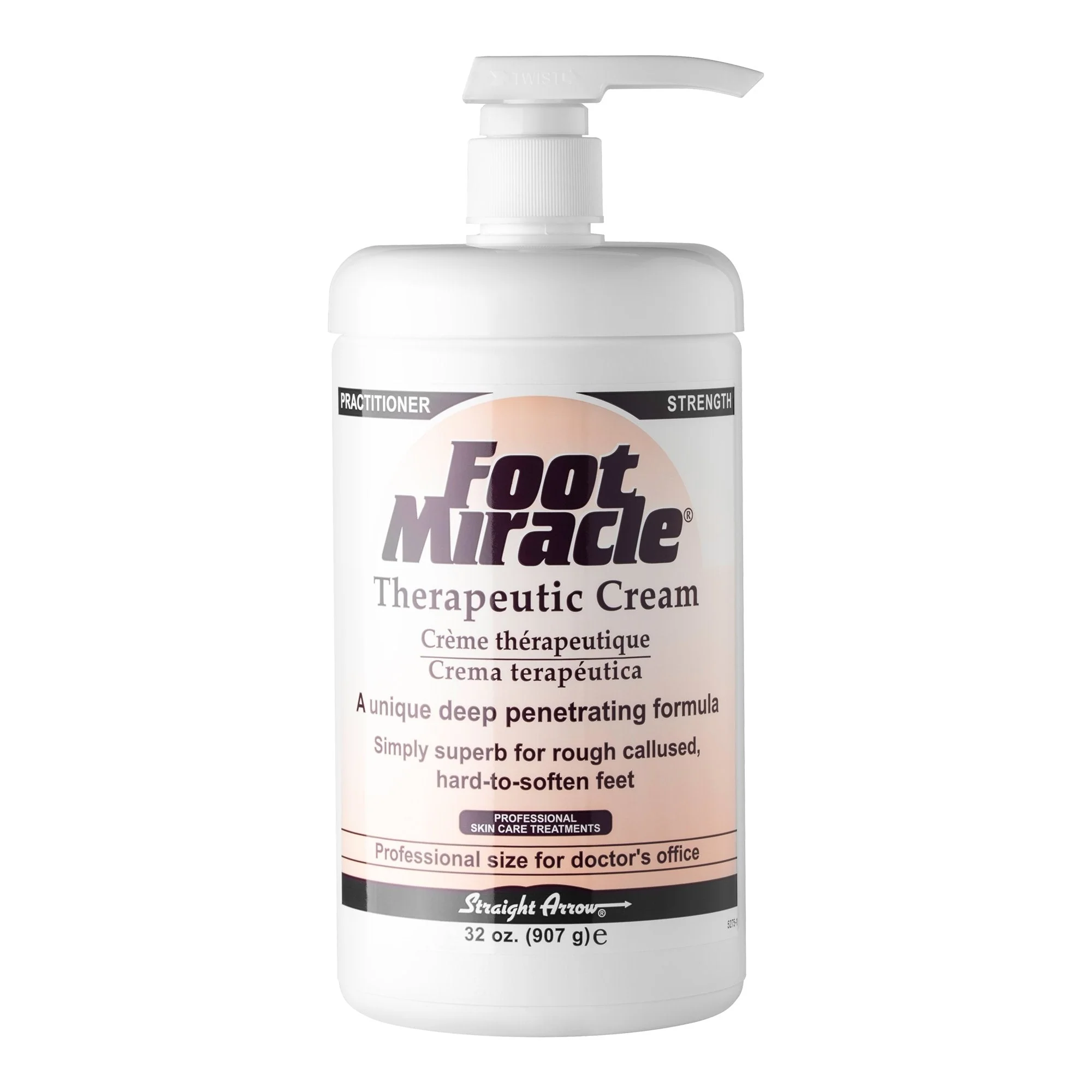 Straight Arrow Products Foot Miracle Therapeutic Cream, 32 oz. Bottle (6/CS) - Image 2
