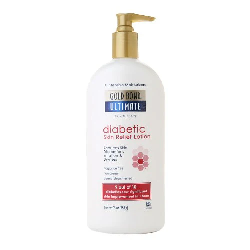 Chattem Gold Bond Ultimate Diabetics' Dry Skin Relief Lotion, 13 oz. Bottle