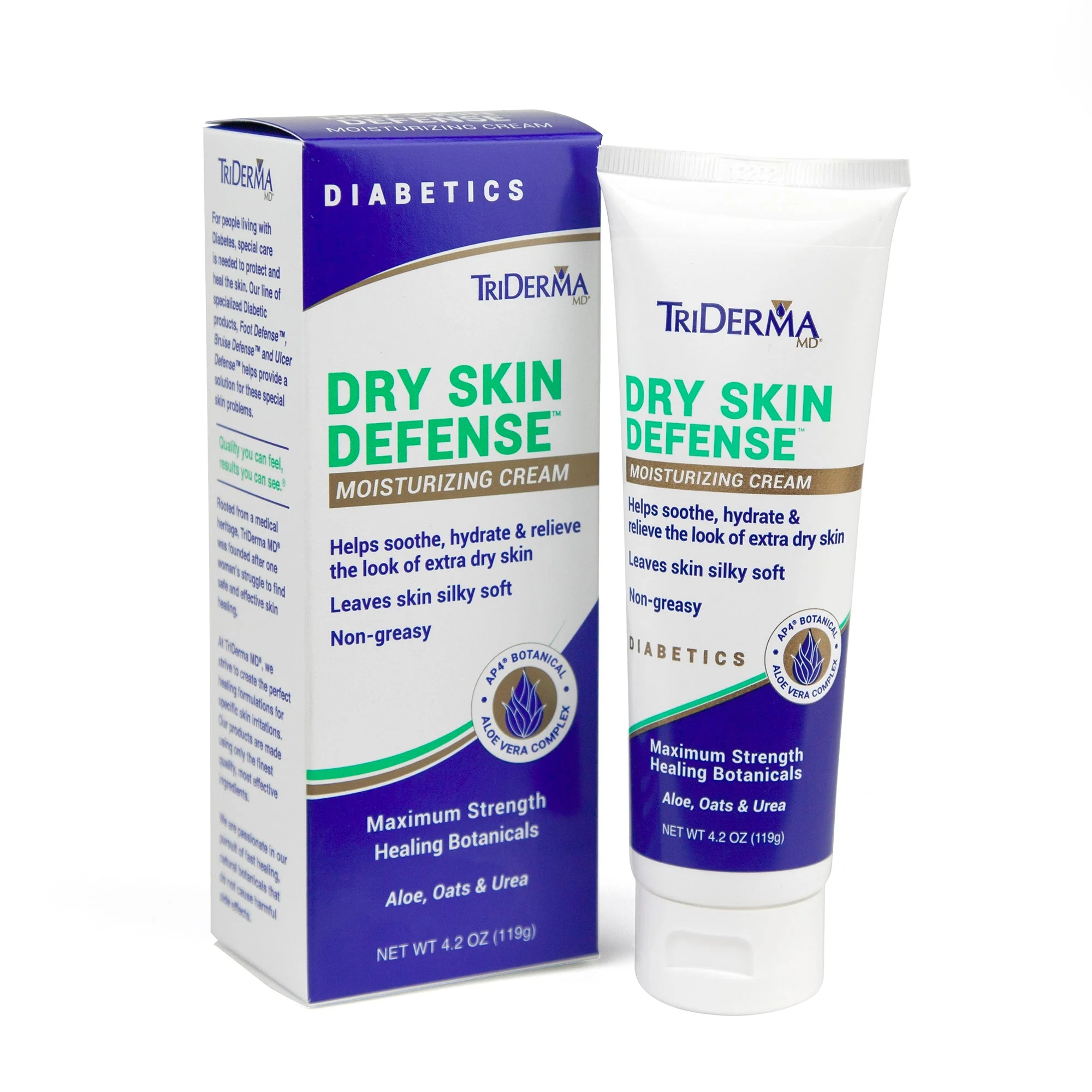 Triderma TriDerma MD Diabetic Dry Skin Defense Moisturizer, 4.2-ounce tube (24/CS)