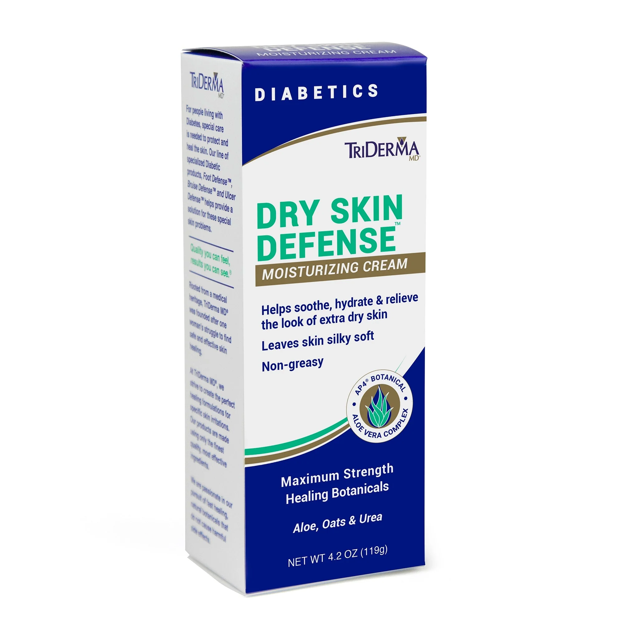 Triderma TriDerma MD Diabetic Dry Skin Defense Moisturizer, 4.2-ounce tube (24/CS) - Image 2