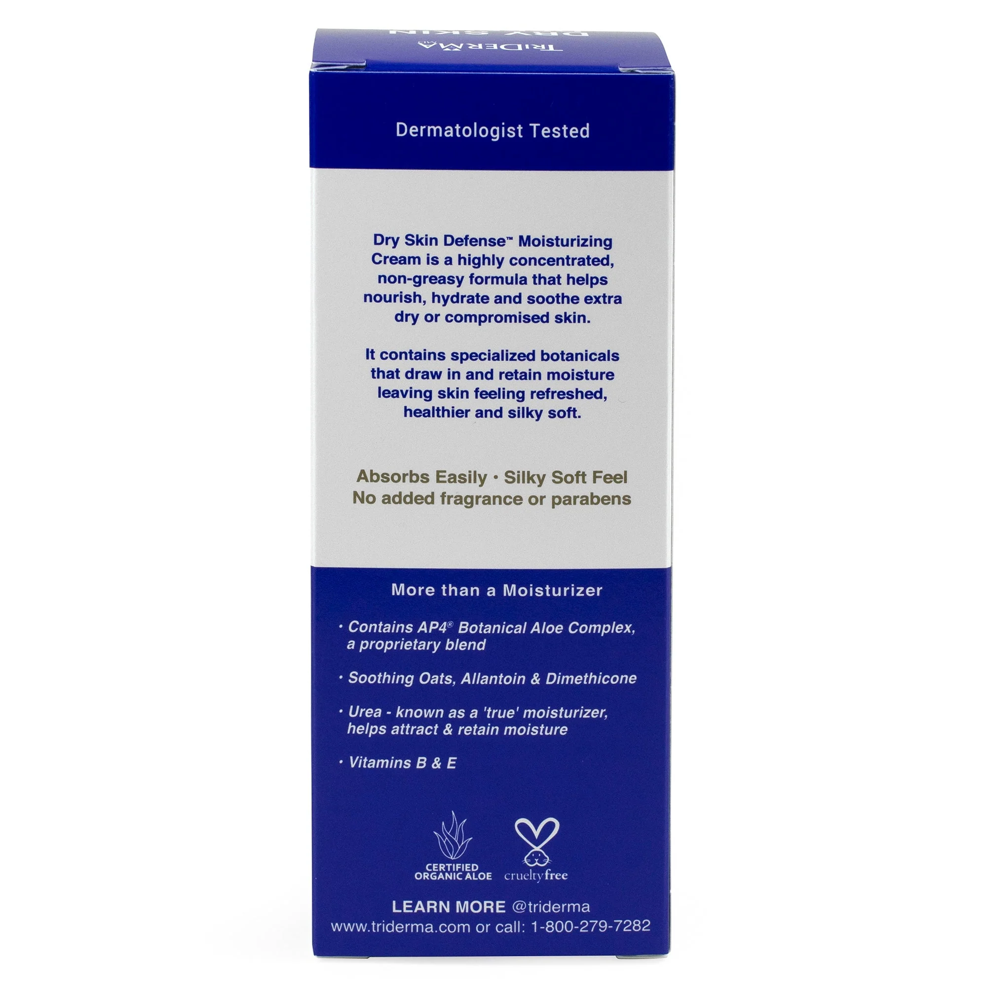 Triderma TriDerma MD Diabetic Dry Skin Defense Moisturizer, 4.2-ounce tube (24/CS) - Image 3