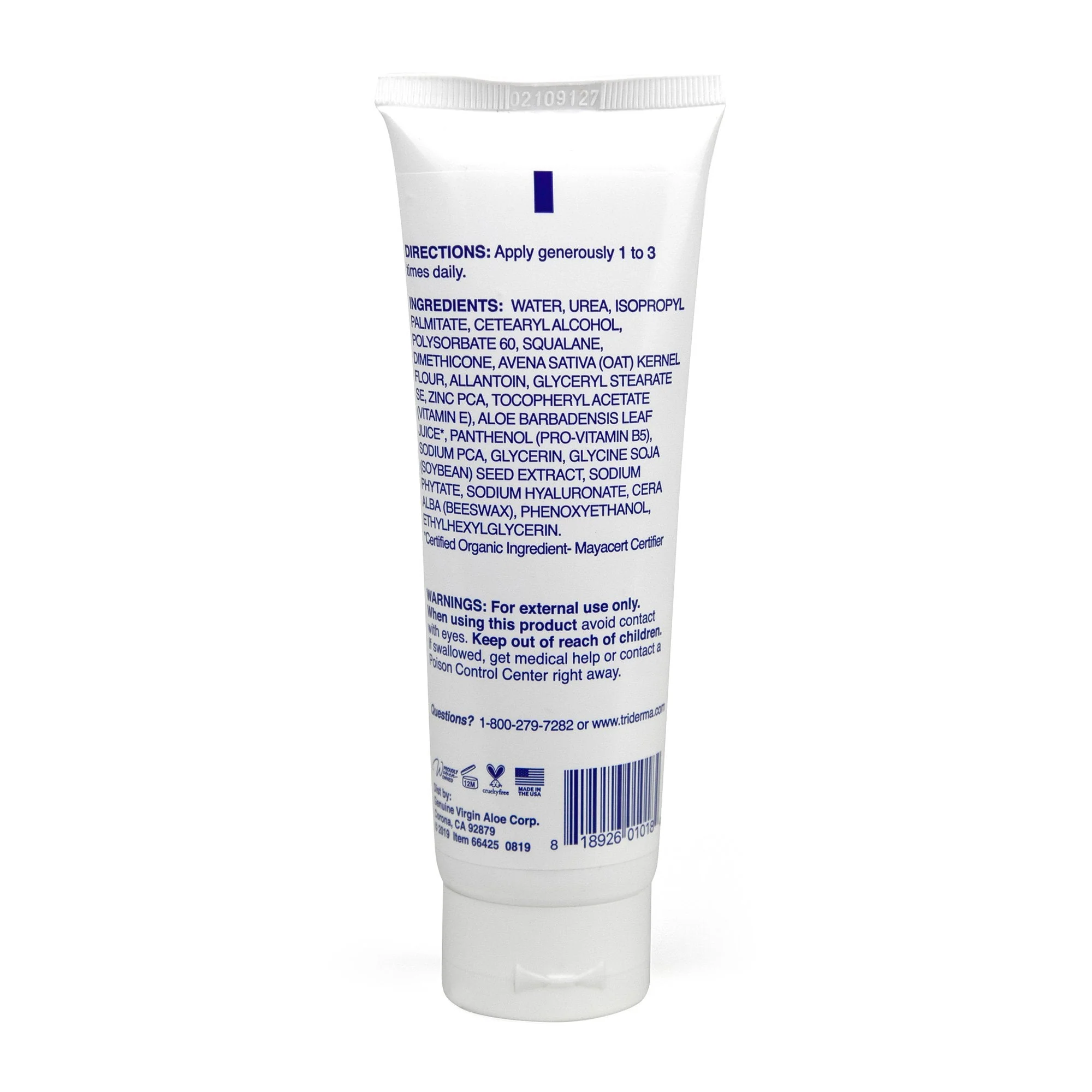 Triderma TriDerma MD Diabetic Dry Skin Defense Moisturizer, 4.2-ounce tube (24/CS) - Image 5