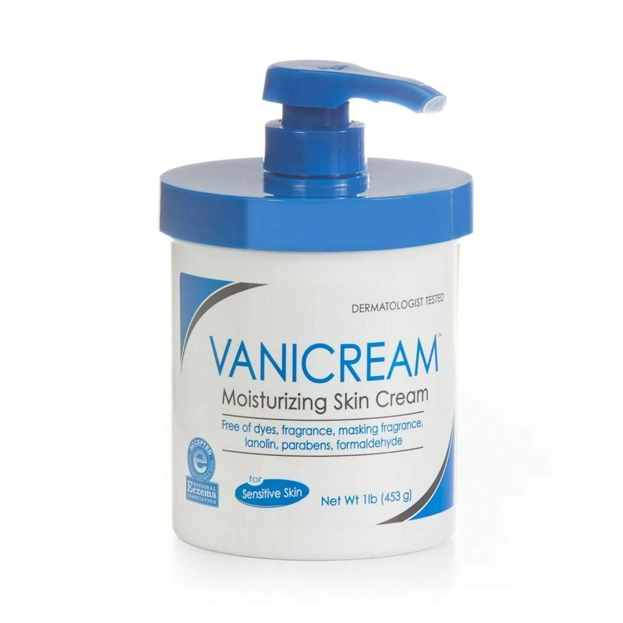Pharmaceutical Associates Vanicream Hand and Body Moisturizer, 16-ounce Pump Bottle