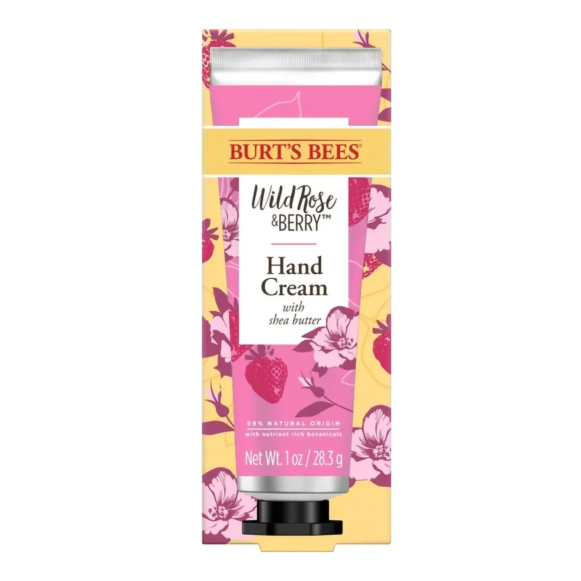 The Clorox Sales Company Burt's Bees Hand Cream Wild Rose and Berry, 1-ounce Tube (4/CT)