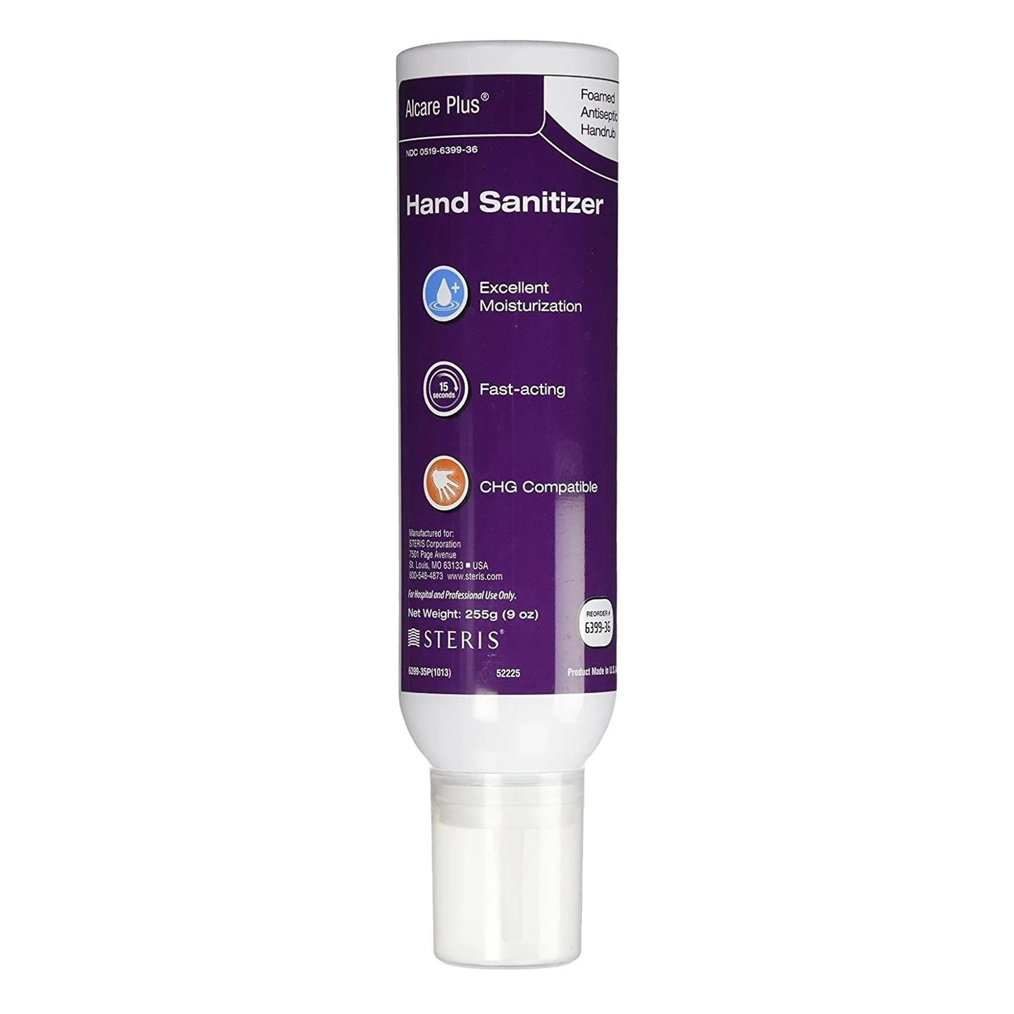 SC Johnson Professional USA Inc Alcare Plus Foaming 62% Ethyl Alcohol Hand Sanitizer, 9-ounce Aerosol Can (24/CS)