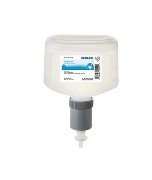 Ecolab Express 70% Ethyl Alcohol Hand Sanitizer Dispenser Refill Bottle, 750 mL (6/CS)
