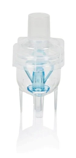 Handheld Nebulizer Kit with Filter AirLife Misty Max 10 Small Volume Medication Cup Adult / Pediatric Mouthpiece Delivery