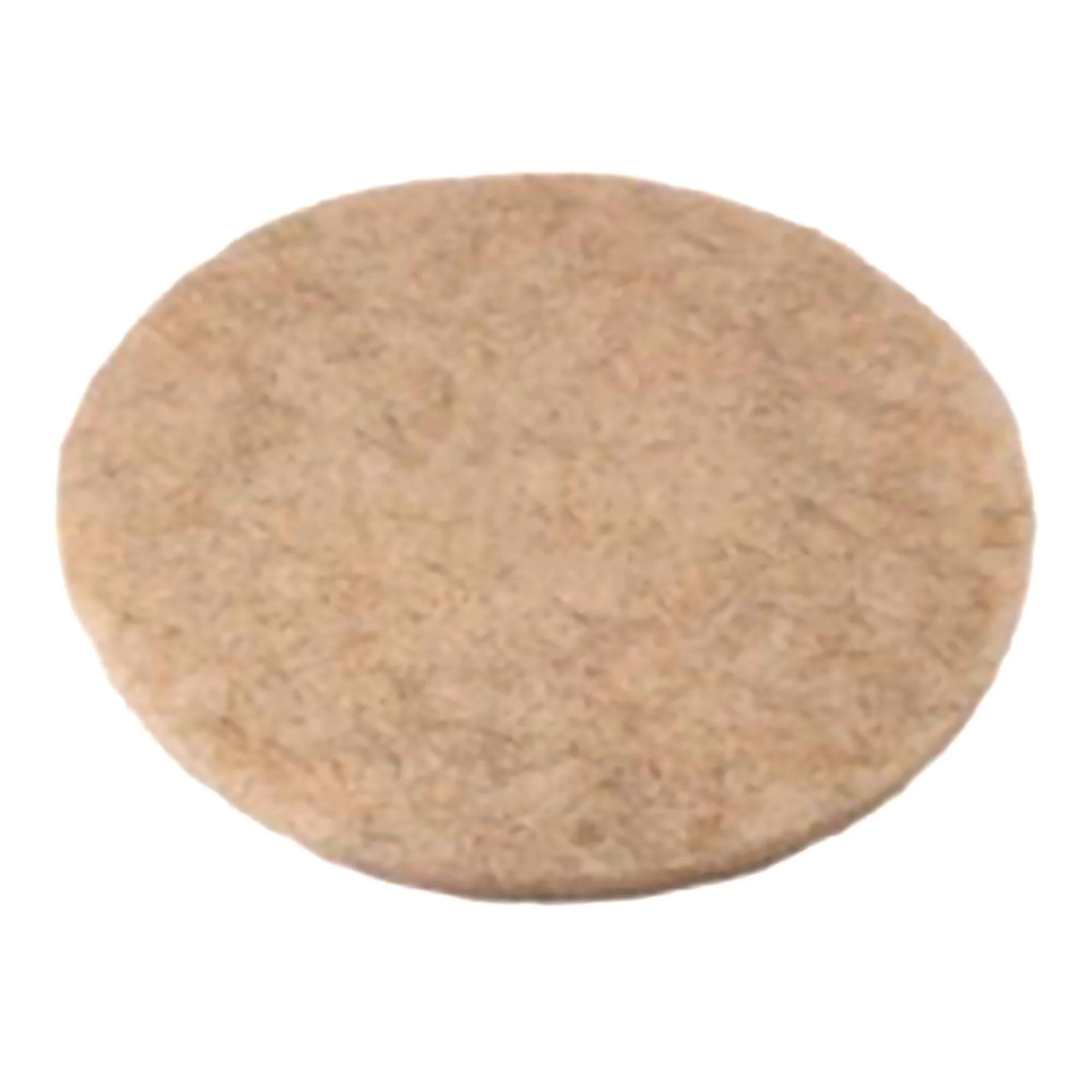 RJ Schinner Co Hard Floor Burnishing Pad Performance Plus 20 Inch Diameter Natural Medium Natural Hair / Polyester (5/CS)
