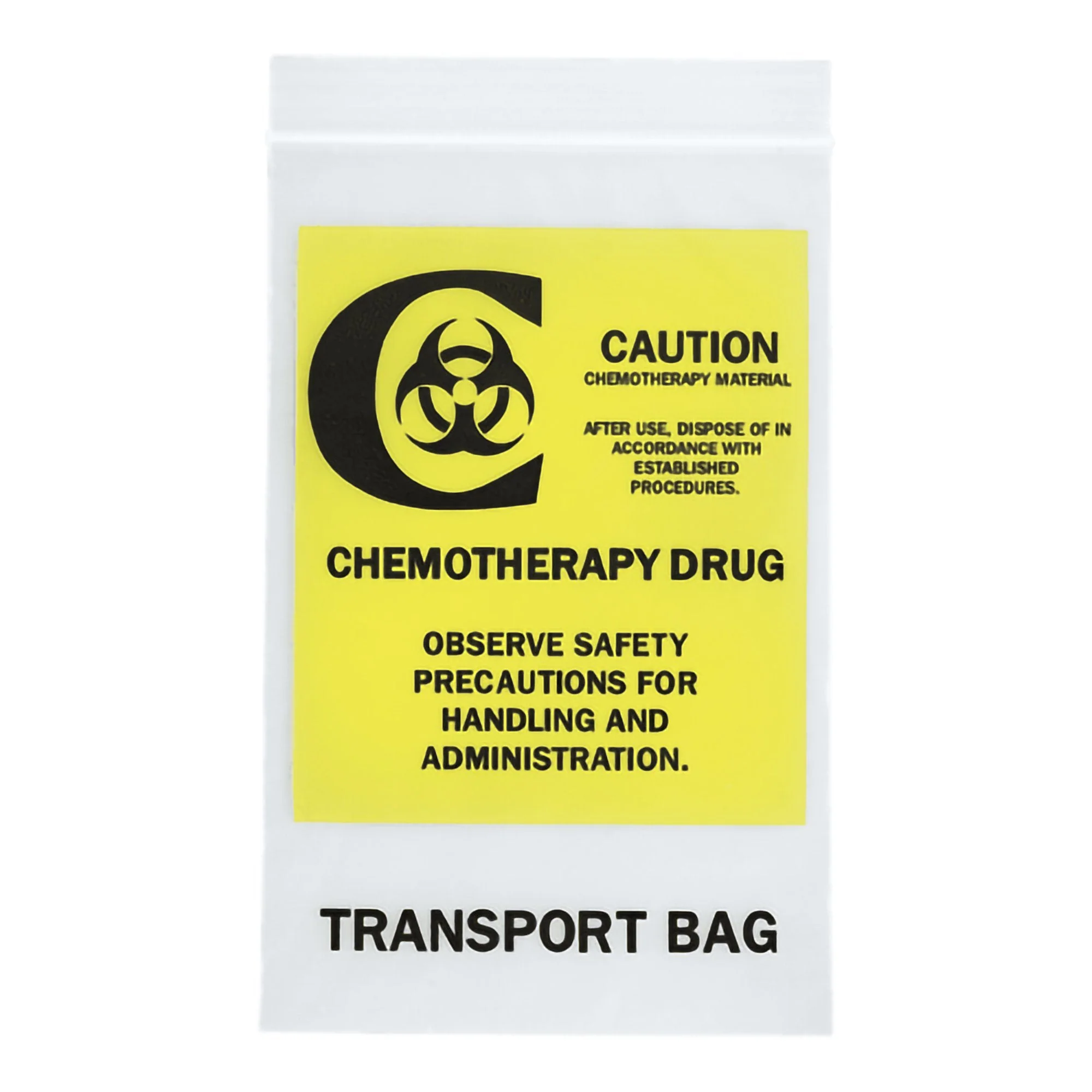 ASP Global LLC Hazardous Drug Bag, 6 x 9 Inch (1000/CS)