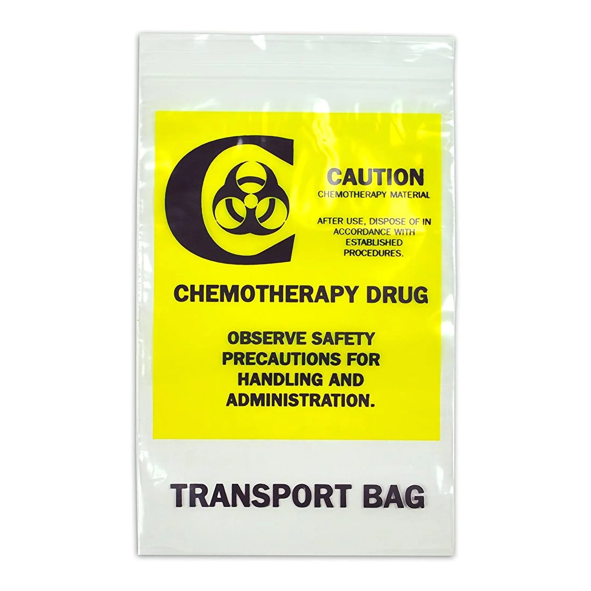 Elkay Plastics LK Hazardous Drug Bag, 12 x 15 Inch (5/CS)