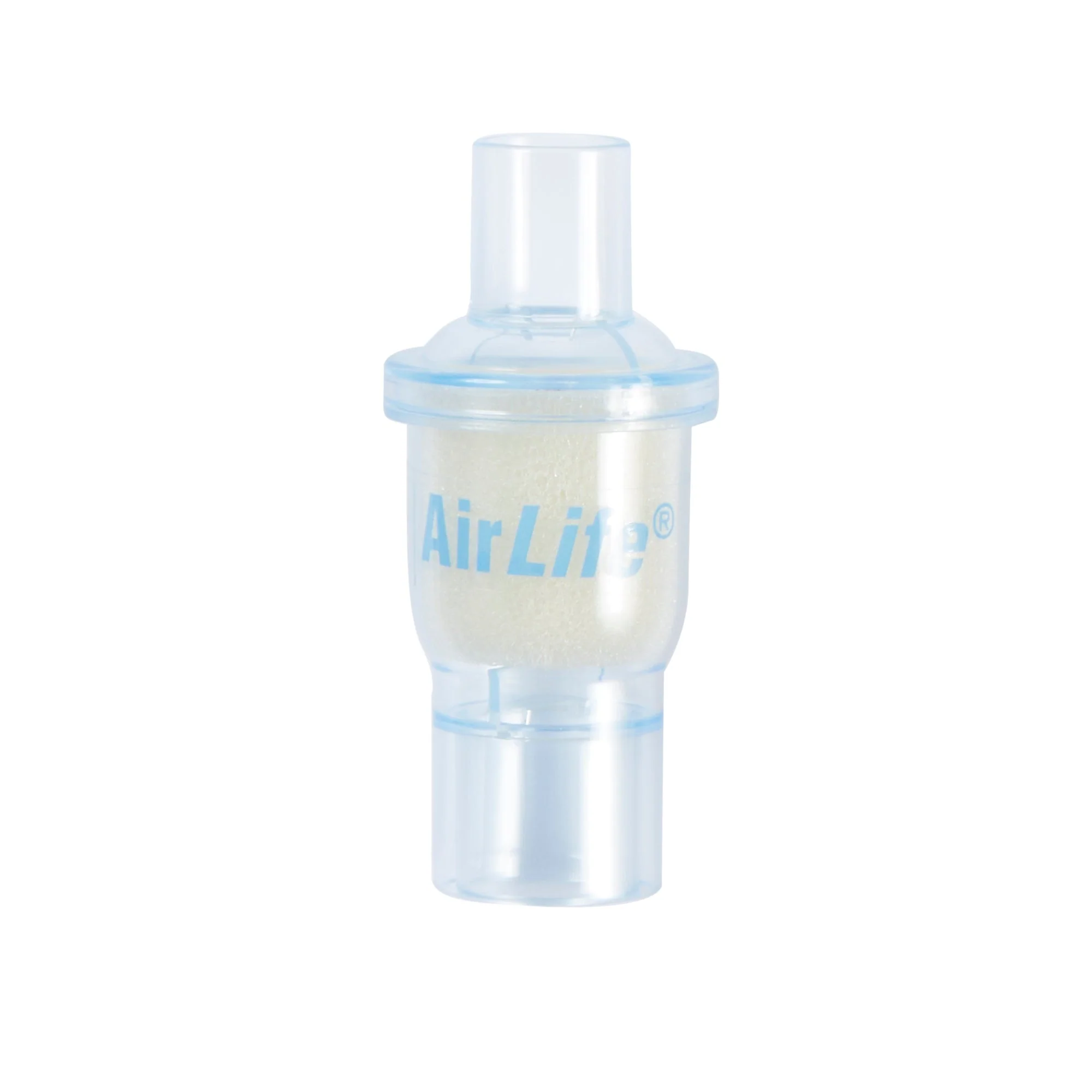 Heat and Moisture Exchanger AirLife 30 mg H₂O/L @ VT 500 mL 0.8 cm H₂O @ 30 LPM Straight