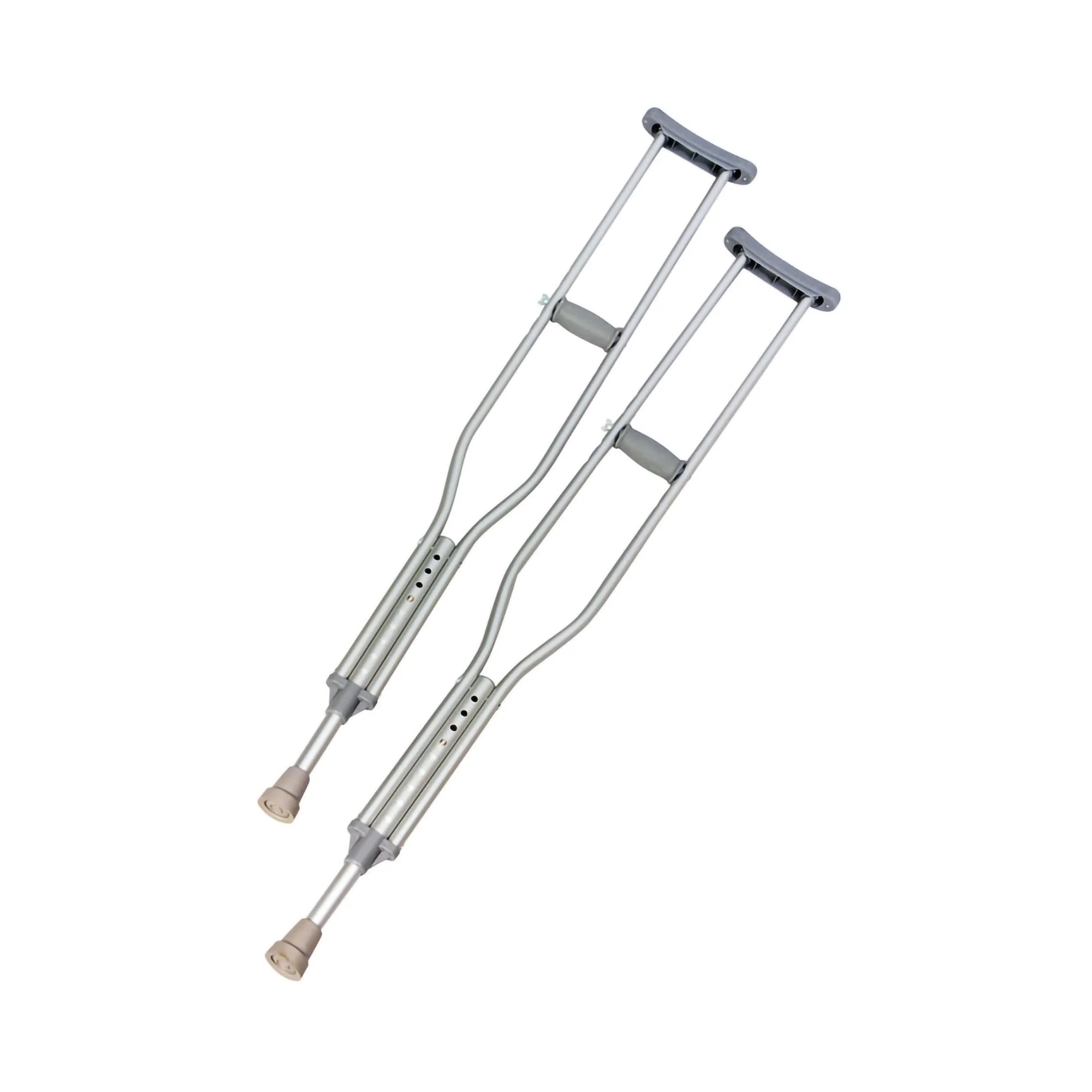 S2S Global PremierPro Push Button Underarm Crutches, 5'10" – 6'6" (6/CS)