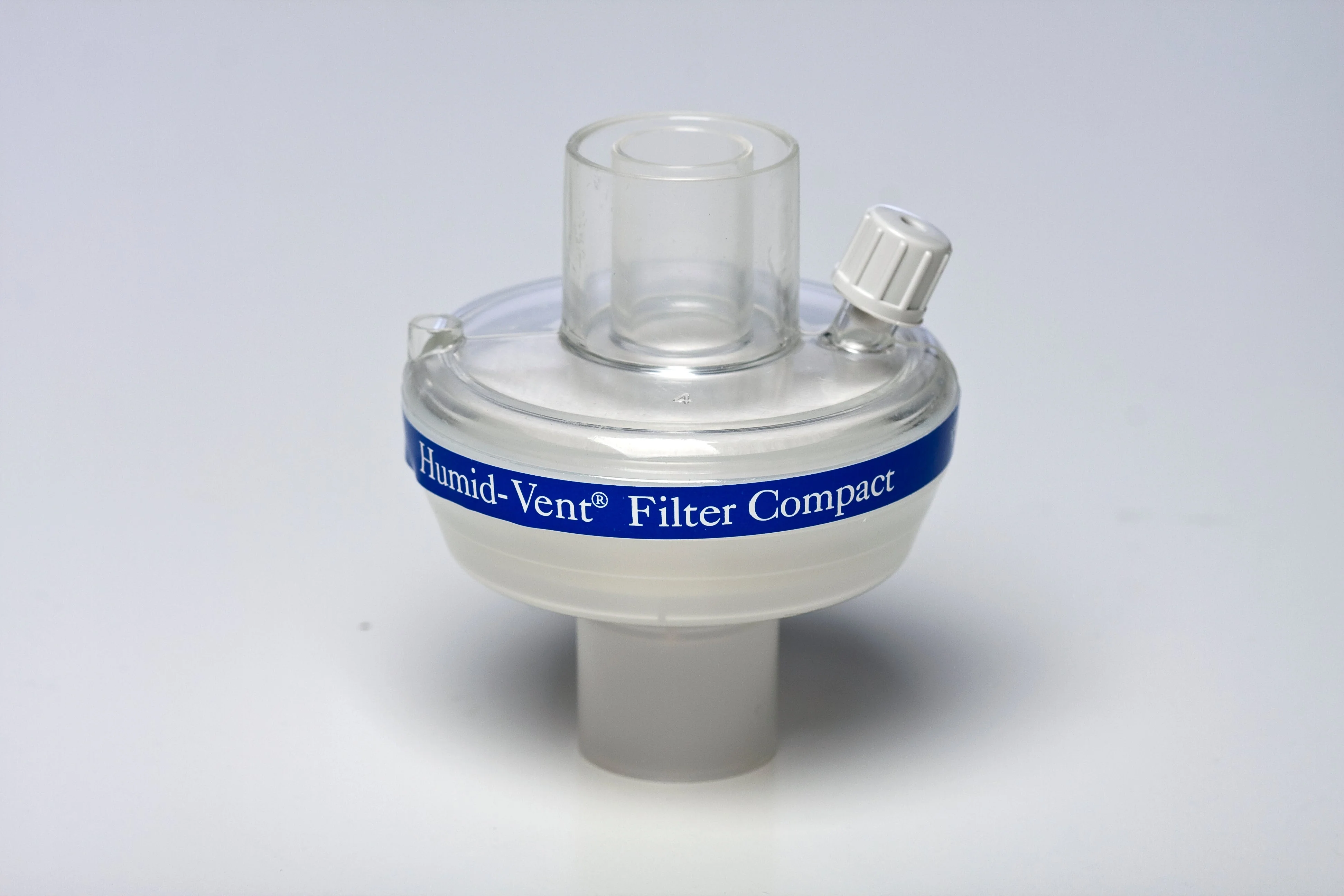 Heat and Moisture Exchanger with Filter Humid-Vent 35.57 mg H₂O/L @ VT 500 mL 1.85 cm H₂O @ 30 LPM Straight