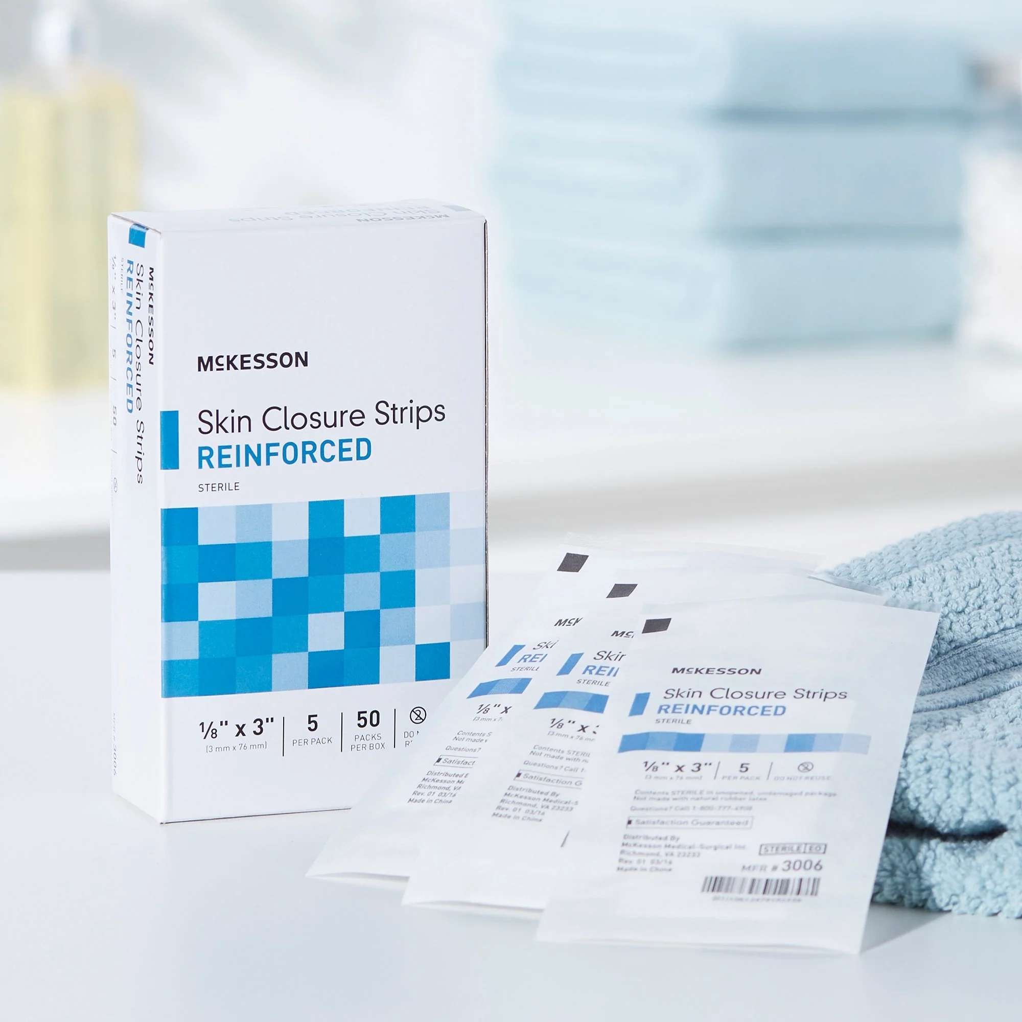 McKesson Brand McKesson Skin Closure Strip, 1/8 X 3 Inches (200/CS) - Image 7