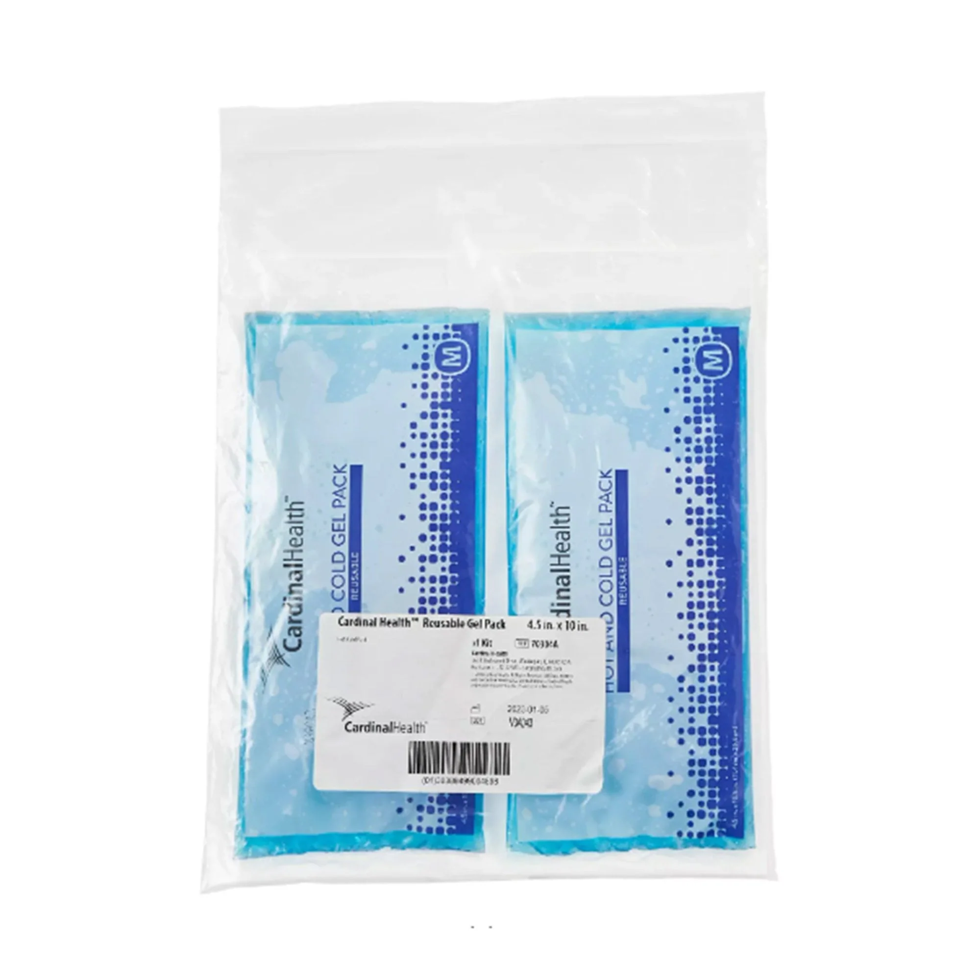 Cardinal Hot / Cold Pack Kit Cardinal Health General Purpose Medium 4-1/2 X 10-1/2 Inch Fabric / Plastic / Gel Reusable (6/CS)