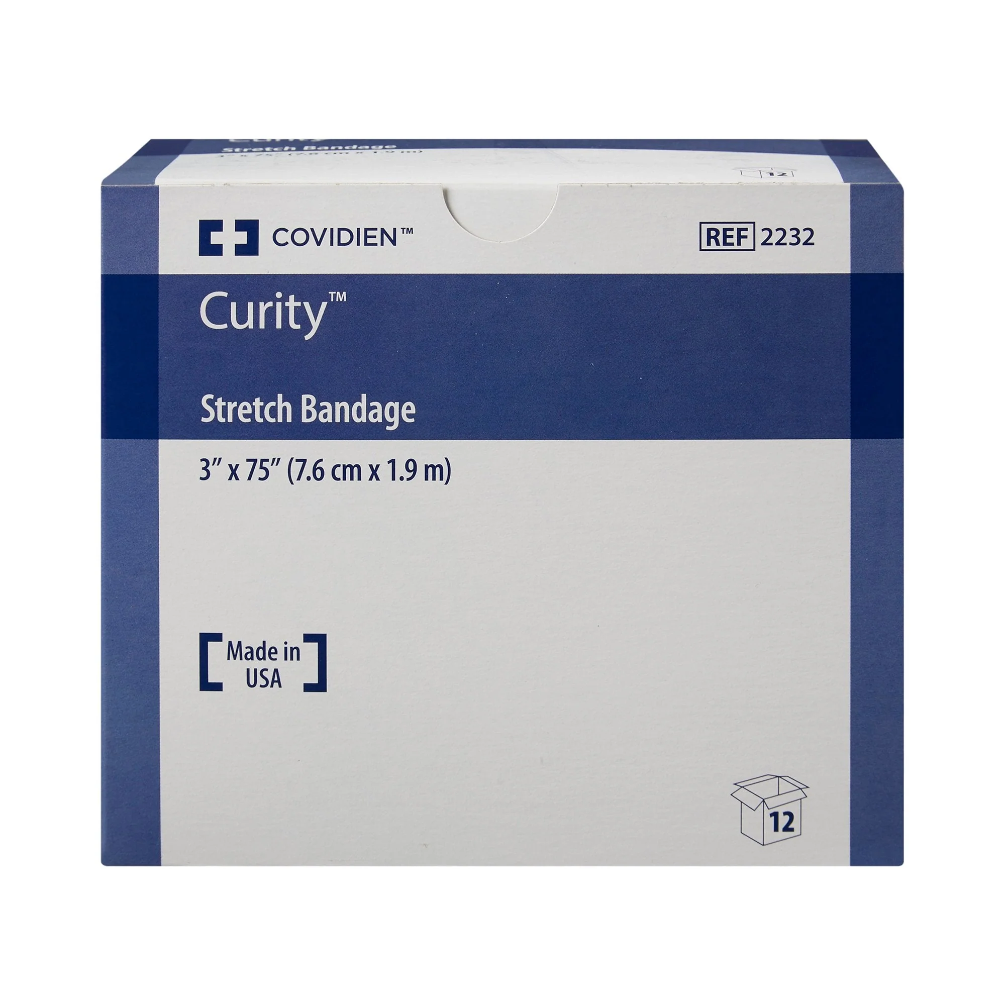 Cardinal Curity Sterile Conforming Bandage, 3 x 75 Inch, One-Ply (96/CS) - Image 2
