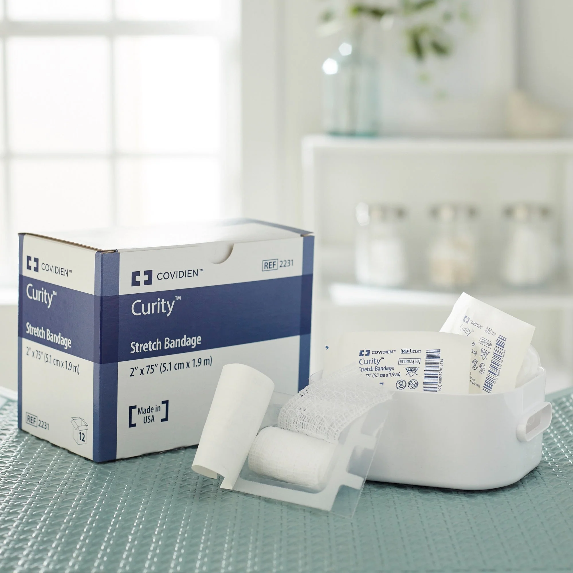 Cardinal Curity Sterile Conforming Bandage, 2 x 75 Inch, 1-Ply (96/CS) - Image 5