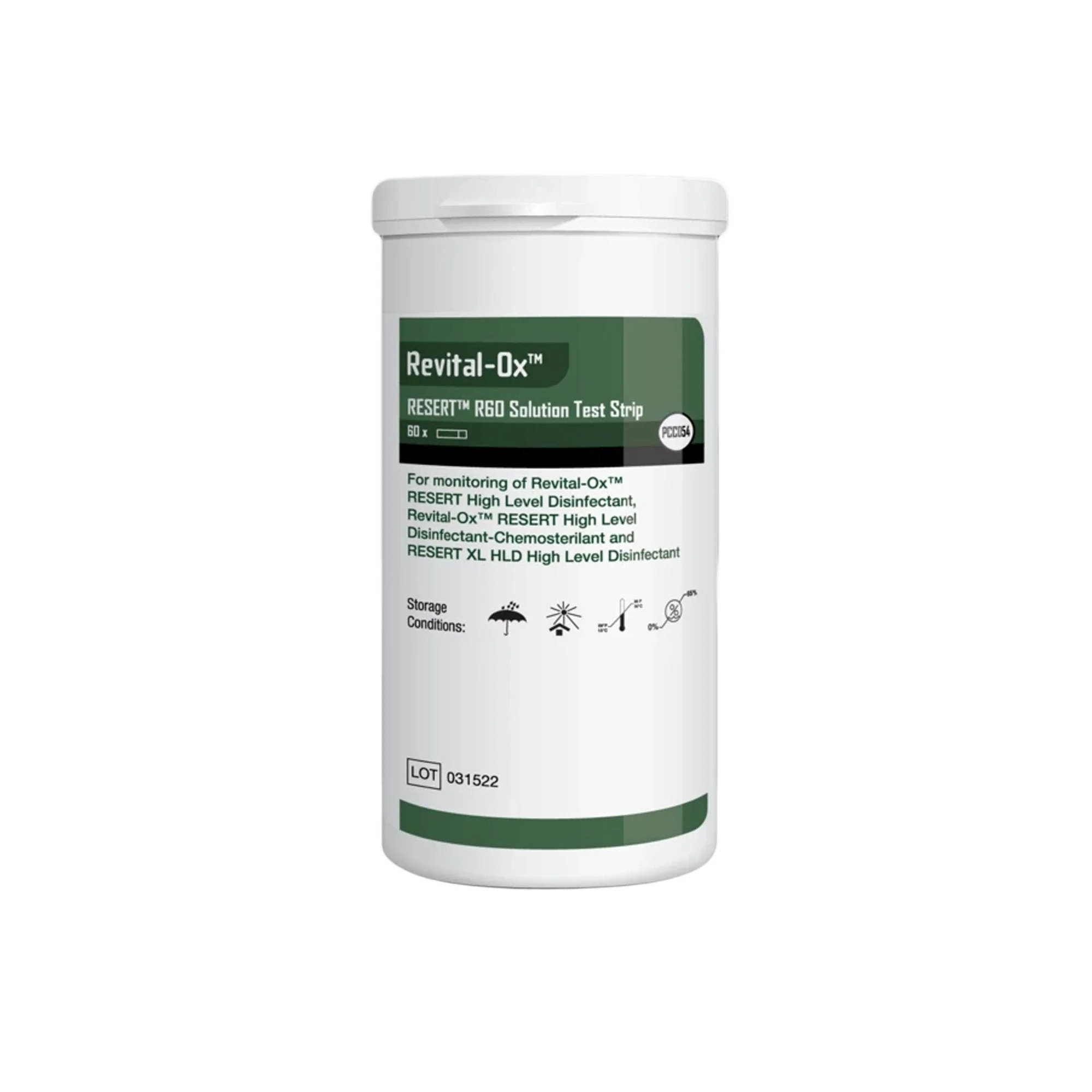 Steris Revital-Ox RESERT R60 Solution Test Strip (120/CS)