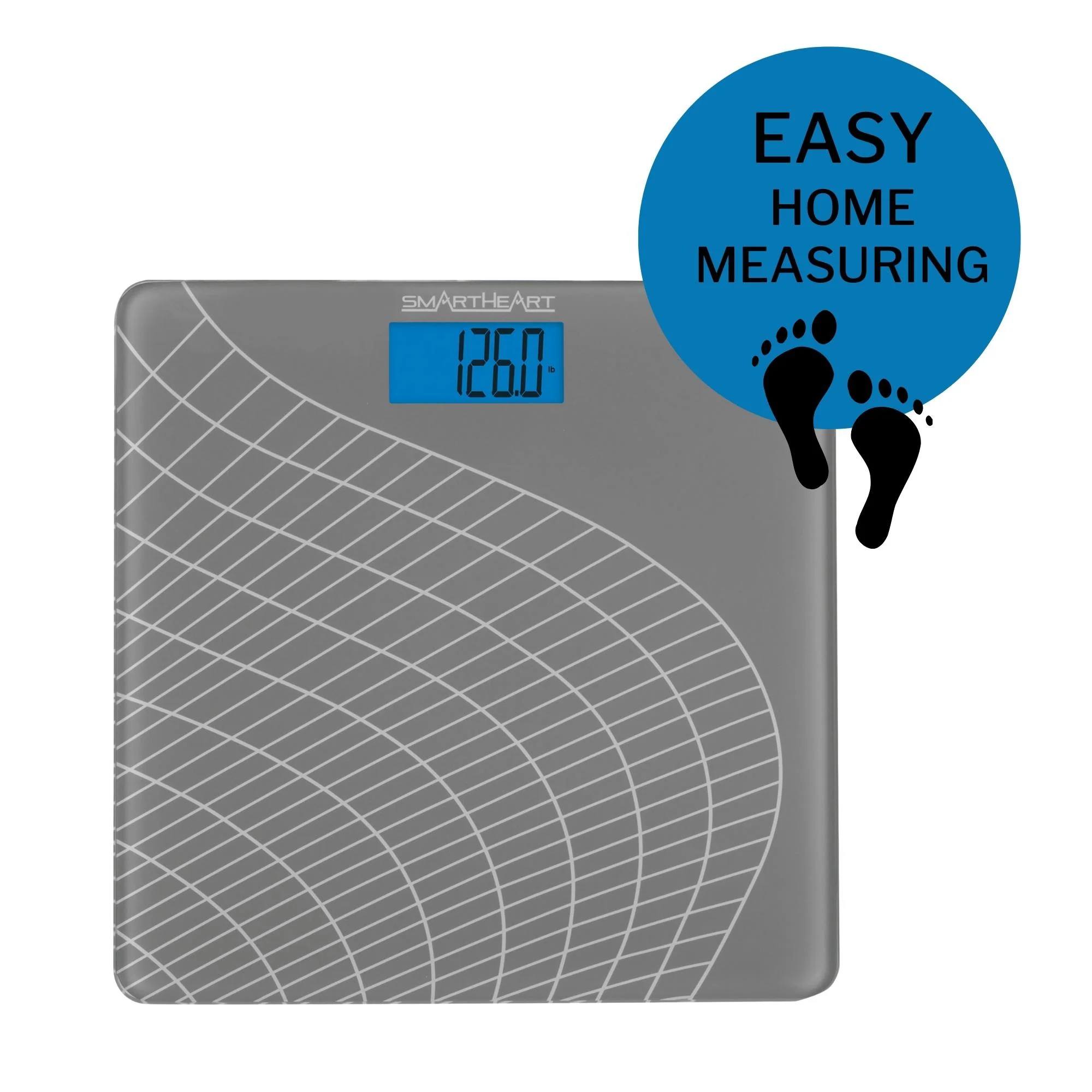 Veridian Healthcare LLC SmartHeart Talking Scale, Digital Bathroom Scale, 438 lbs Capacity (4/CS) - Image 5