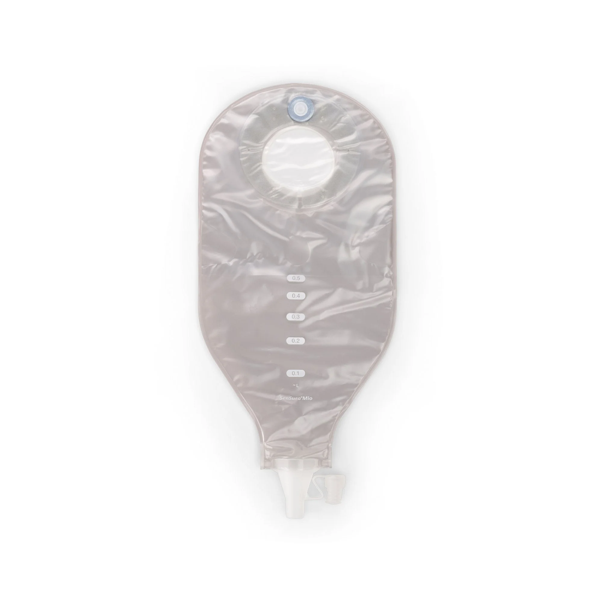 Coloplast SenSura Mio Flex High Output 2-Piece Transparent Ileostomy Pouch, Red Match (10/BX) - Image 2