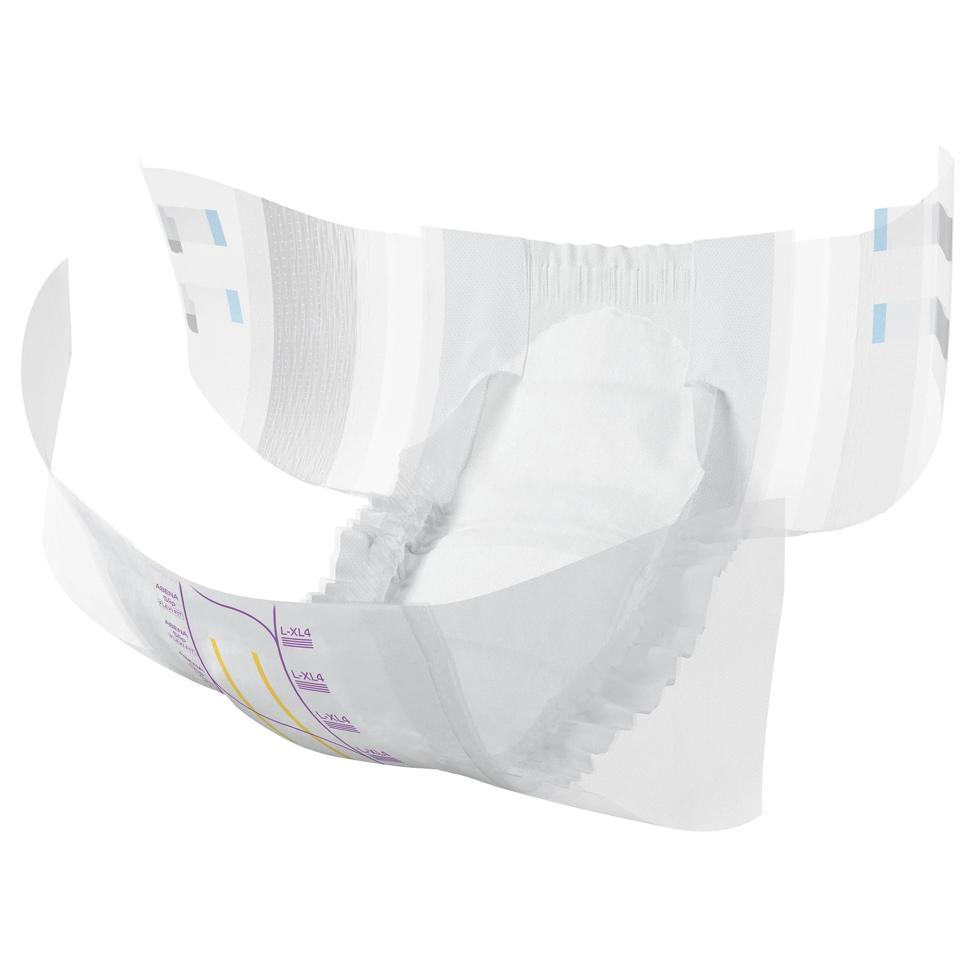 Abena North America Abena Slip Premium Flexi Fit Incontinence Briefs, L-XL4 (72/CS) - Image 5