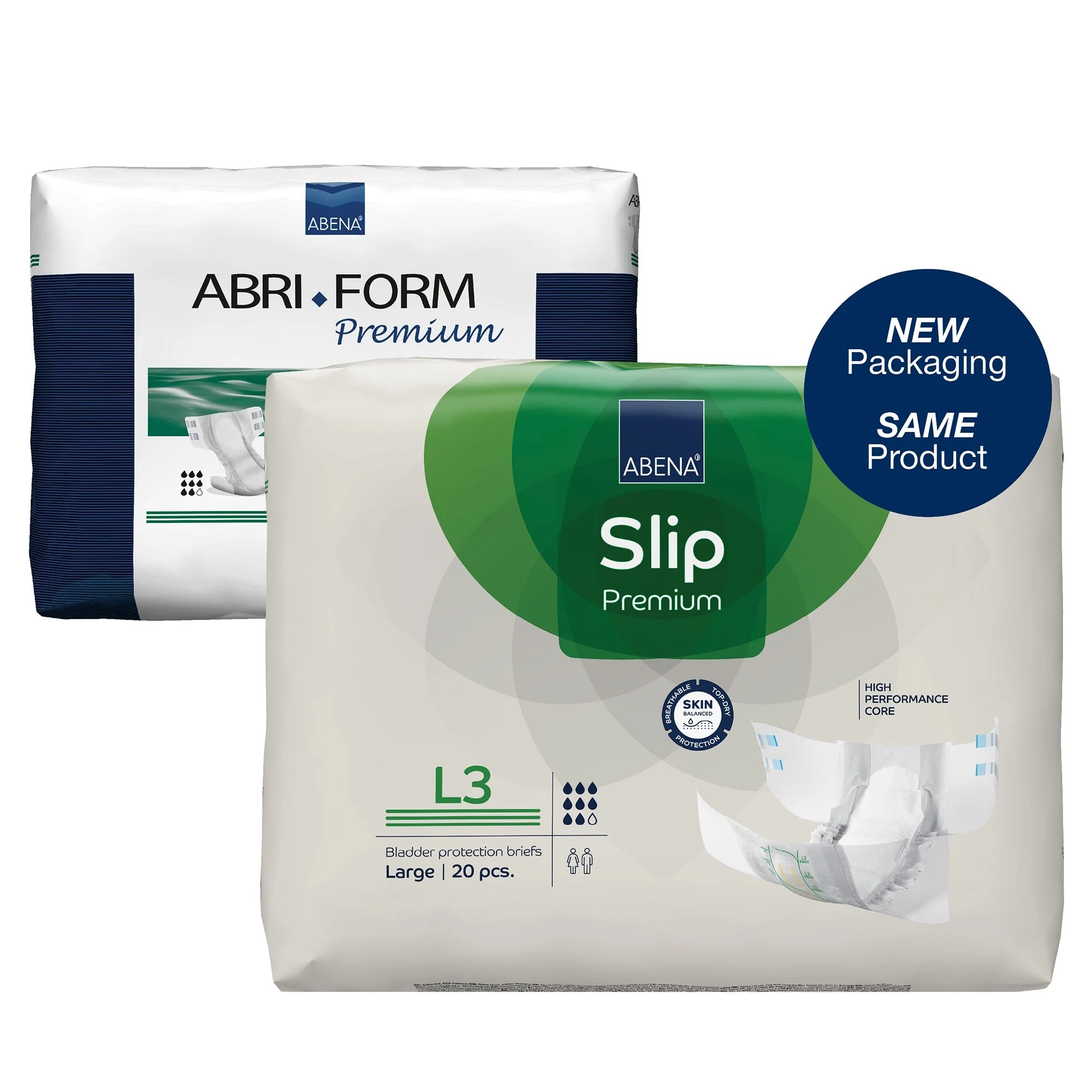 Abena North America Abena Slip Premium L3 Incontinence Brief, Large (80/CS) - Image 2