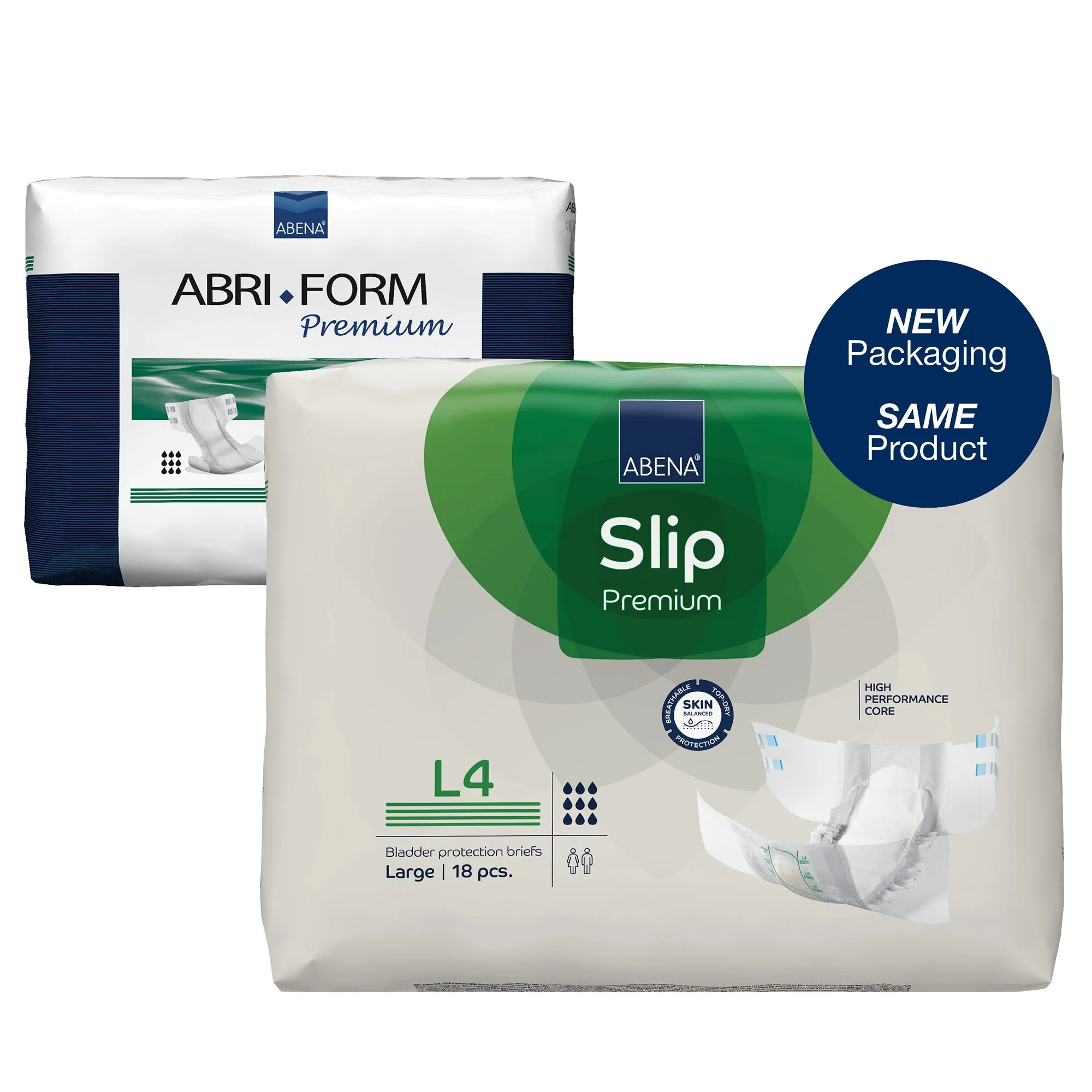Abena North America Abena Slip Premium L4 Incontinence Brief, Large (72/CS) - Image 2