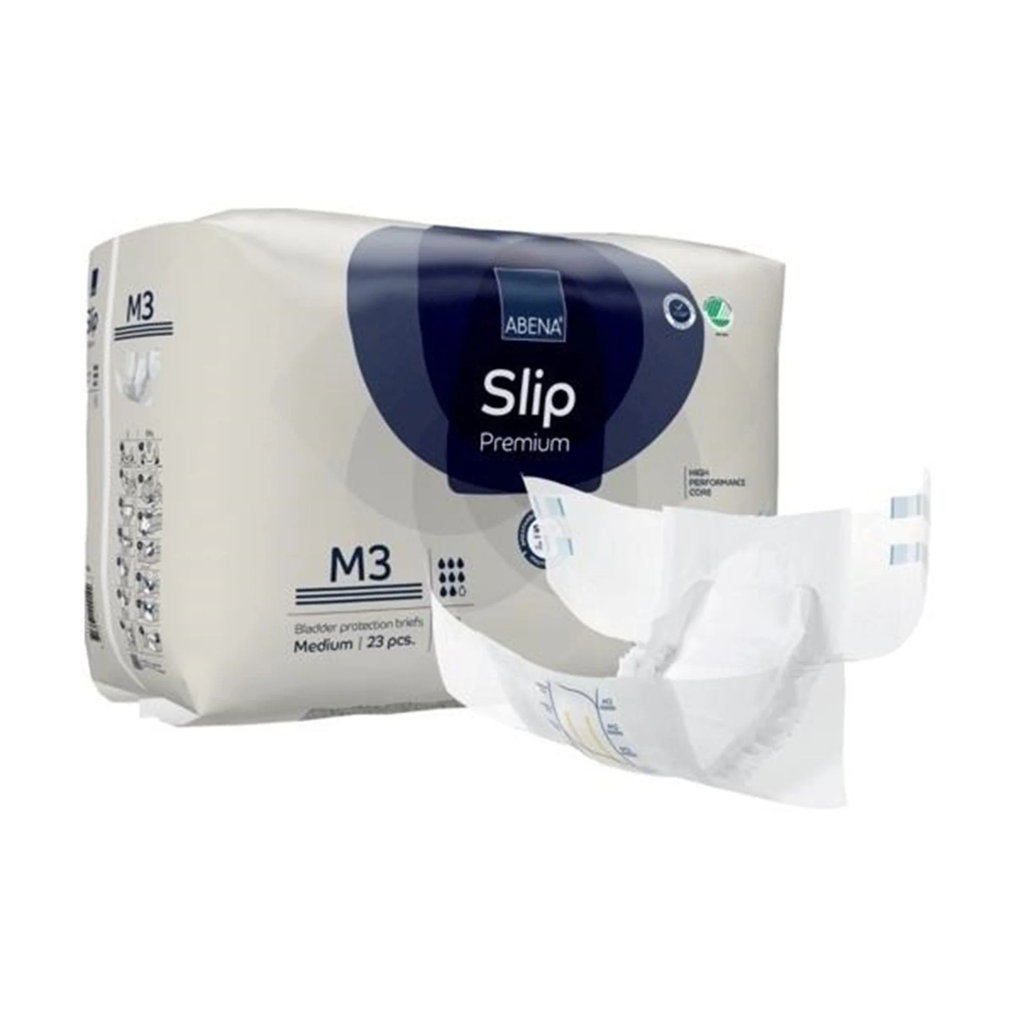 Abena North America Abena Slip Premium M3 Incontinence Brief, Medium (92/CS)