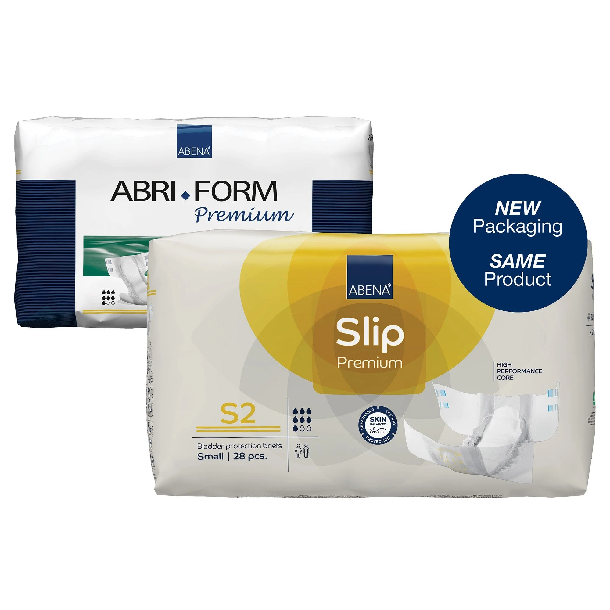 Abena North America Abena Slip Premium S2 Incontinence Brief, Small (84/CS) - Image 2